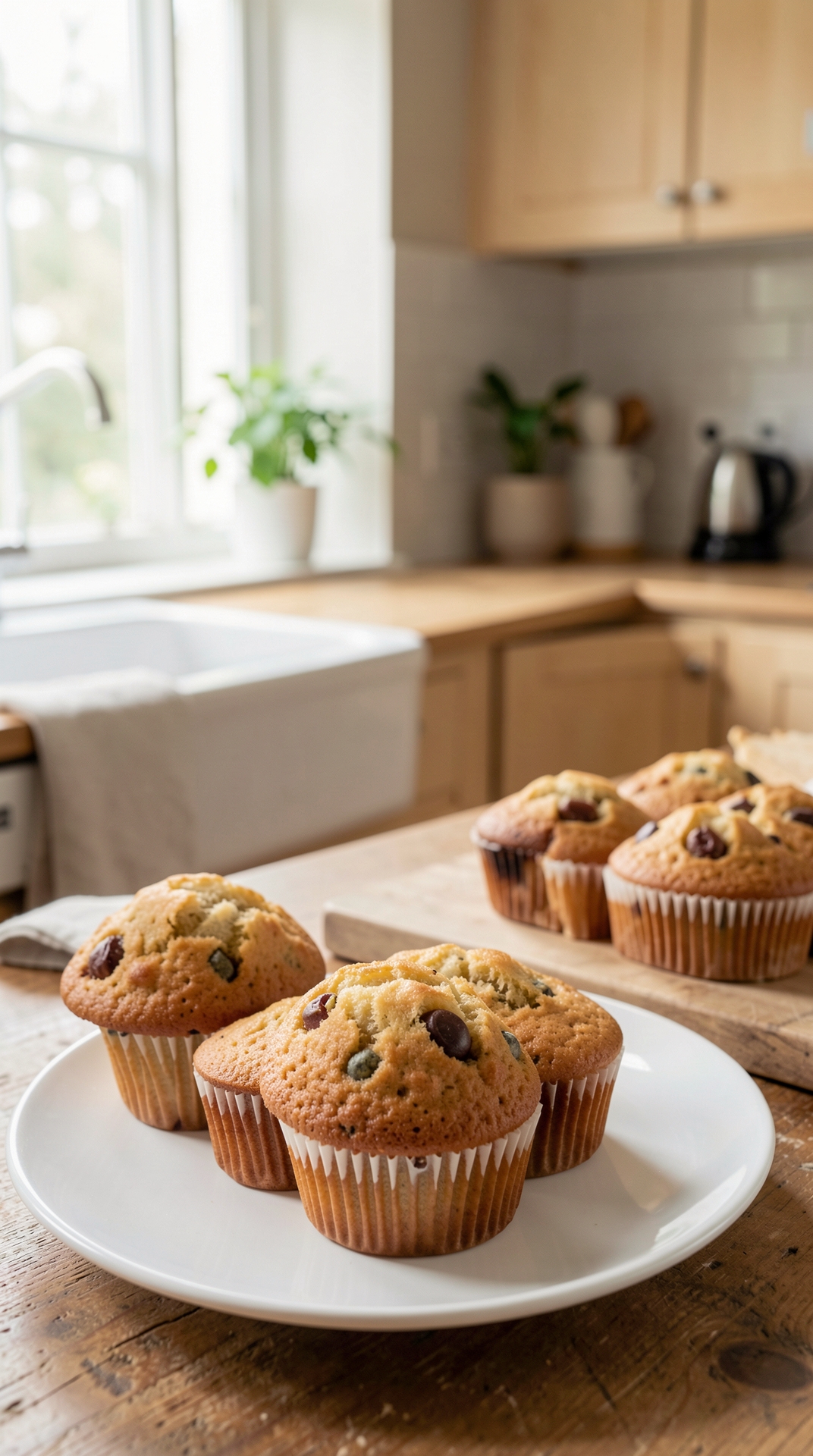 Beginner Guide To Muffins For More Reliable Rise featured image showing muffins in a real home kitchen
