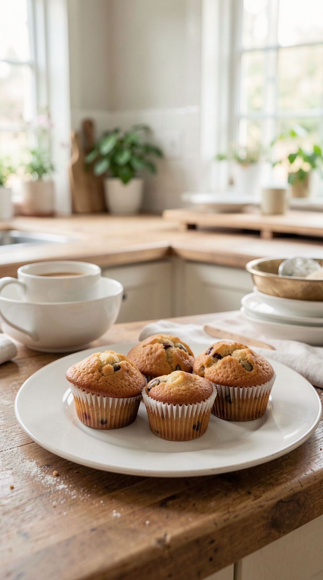 Beginner Guide To Muffins For More Reliable Rise featured image showing muffins in a real home kitchen