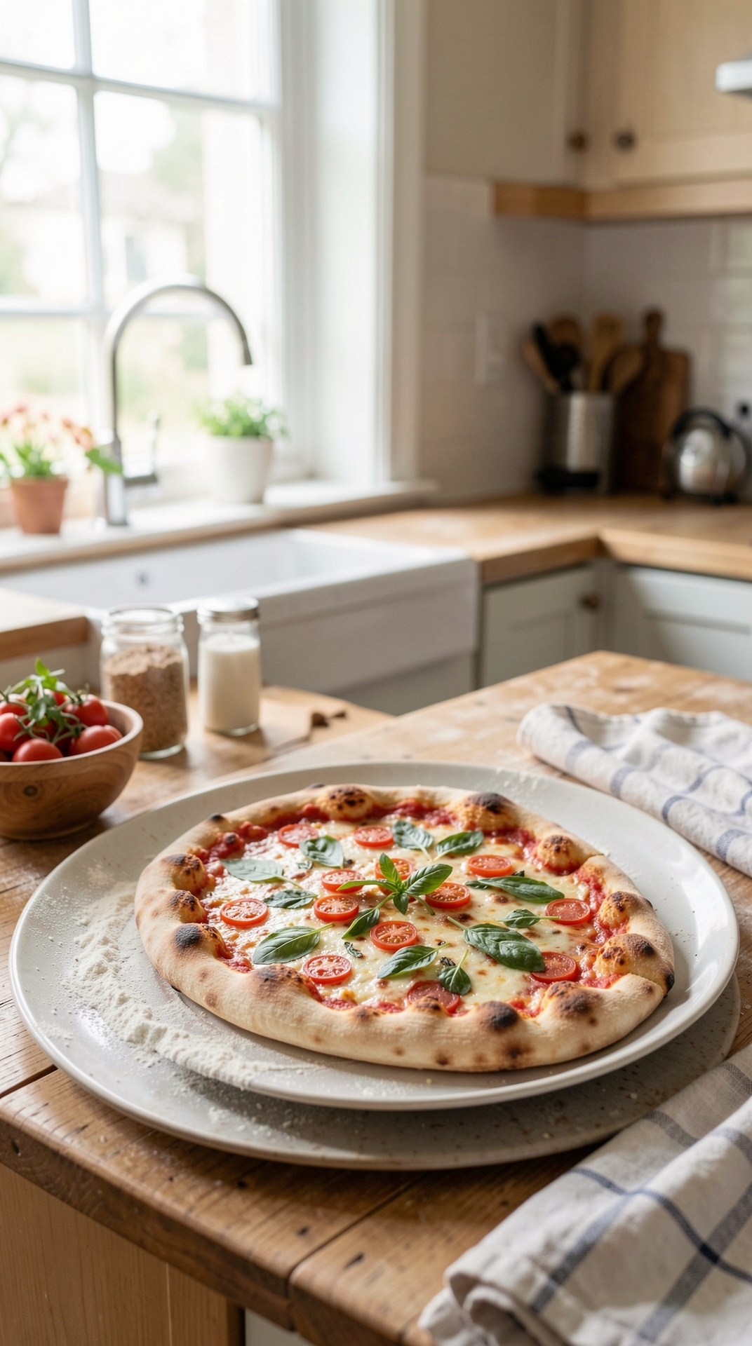 Beginner Guide To Pizza Dough For Cleaner Flavor featured image showing pizza dough in a real home kitchen