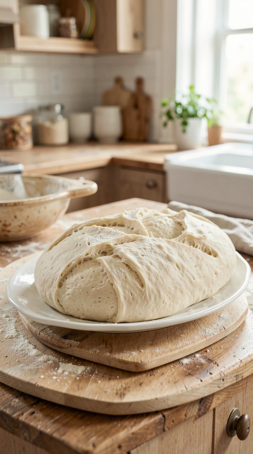 Beginner Guide To Yeast Dough For Cleaner Flavor featured image showing yeast dough in a real home kitchen