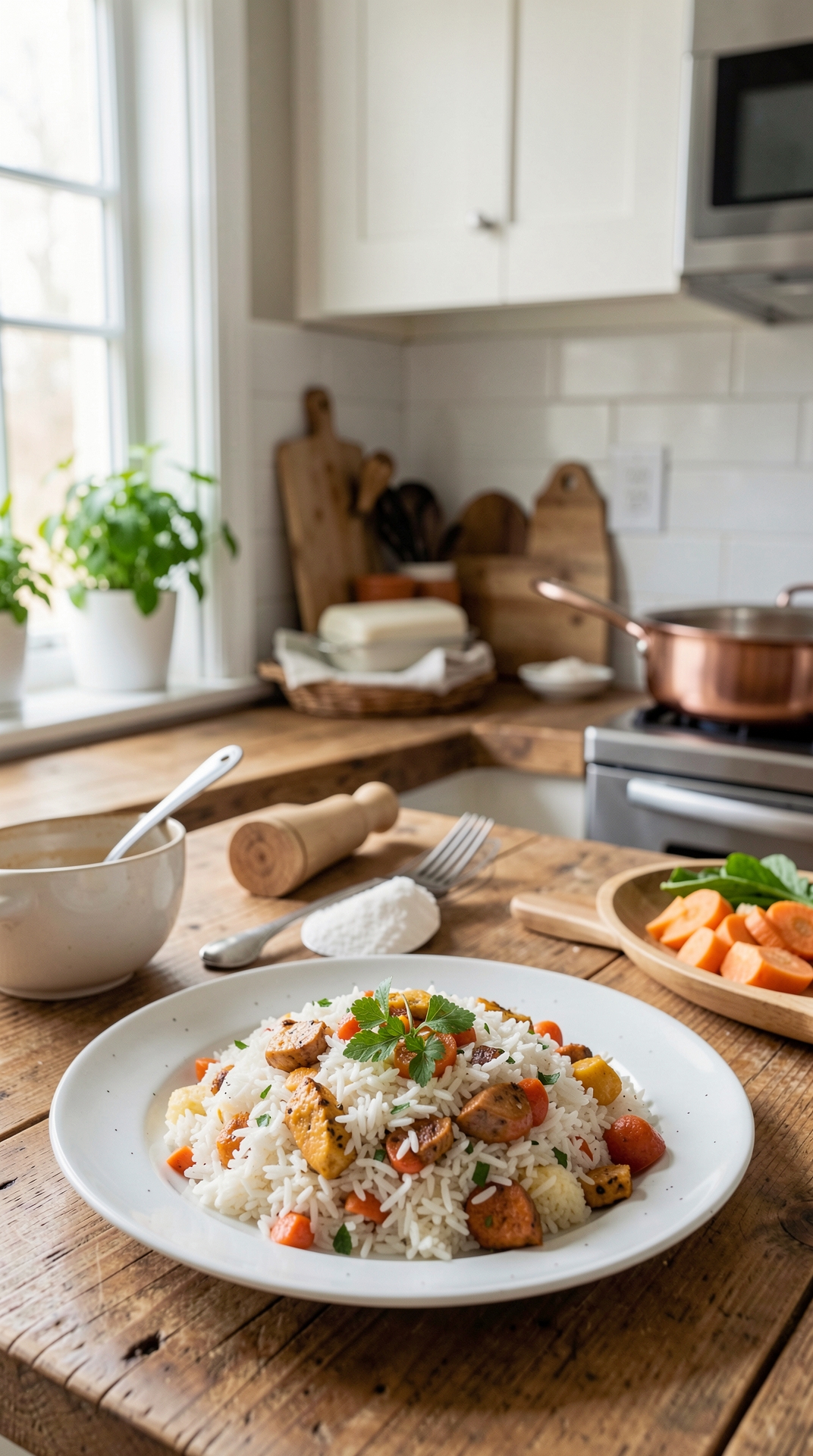 Best Approach To Cooking Rice For Consistent Doneness featured image showing cooking rice in a real home kitchen
