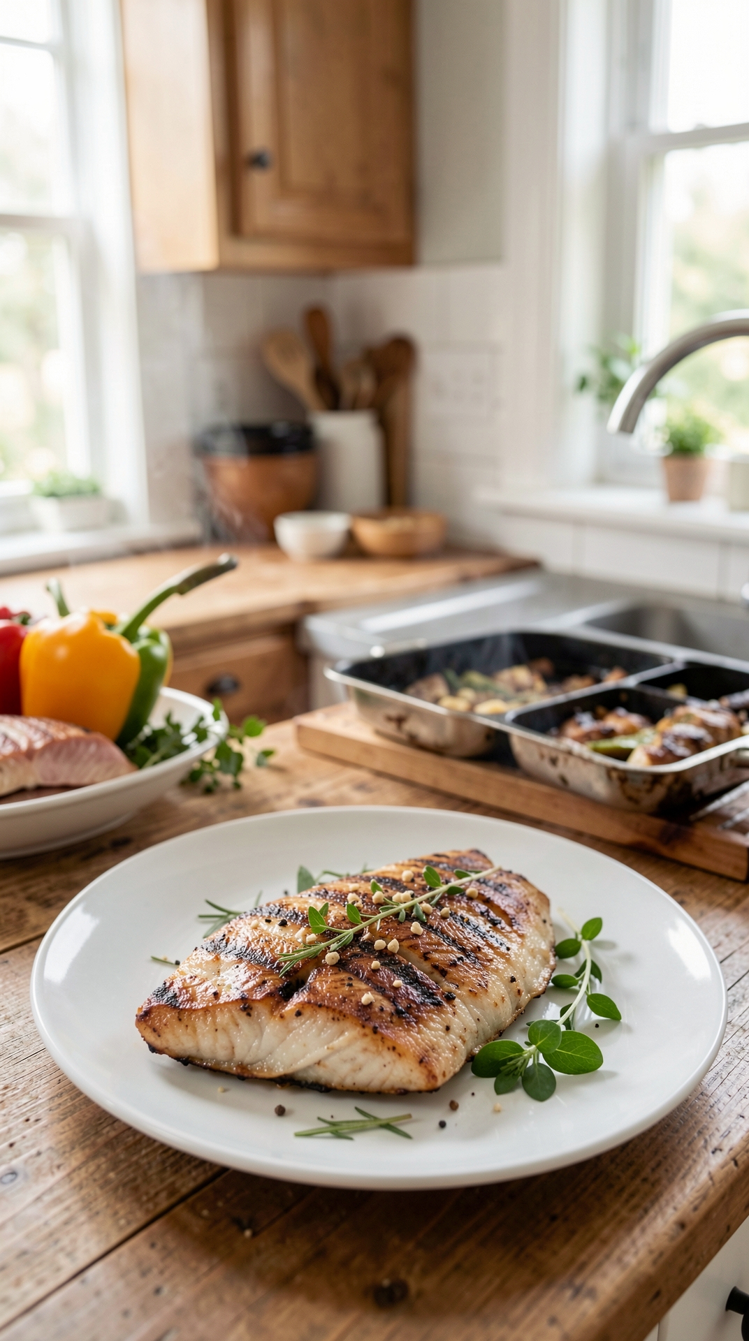Best Approach To Grilling Fish For Consistent Doneness featured image showing grilling fish in a real home kitchen