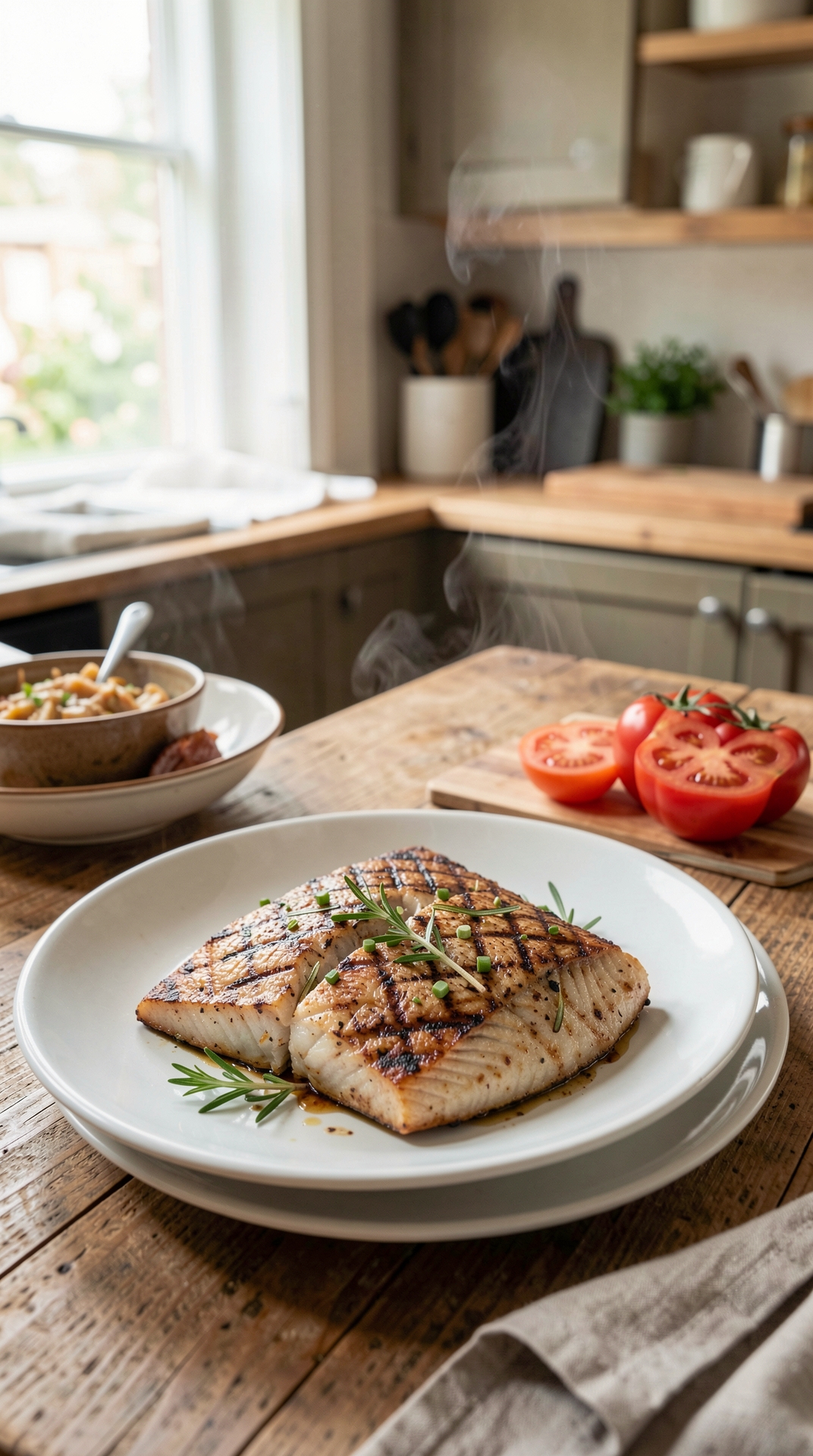 Best Approach To Grilling Fish For More Flavor Development featured image showing grilling fish in a real home kitchen