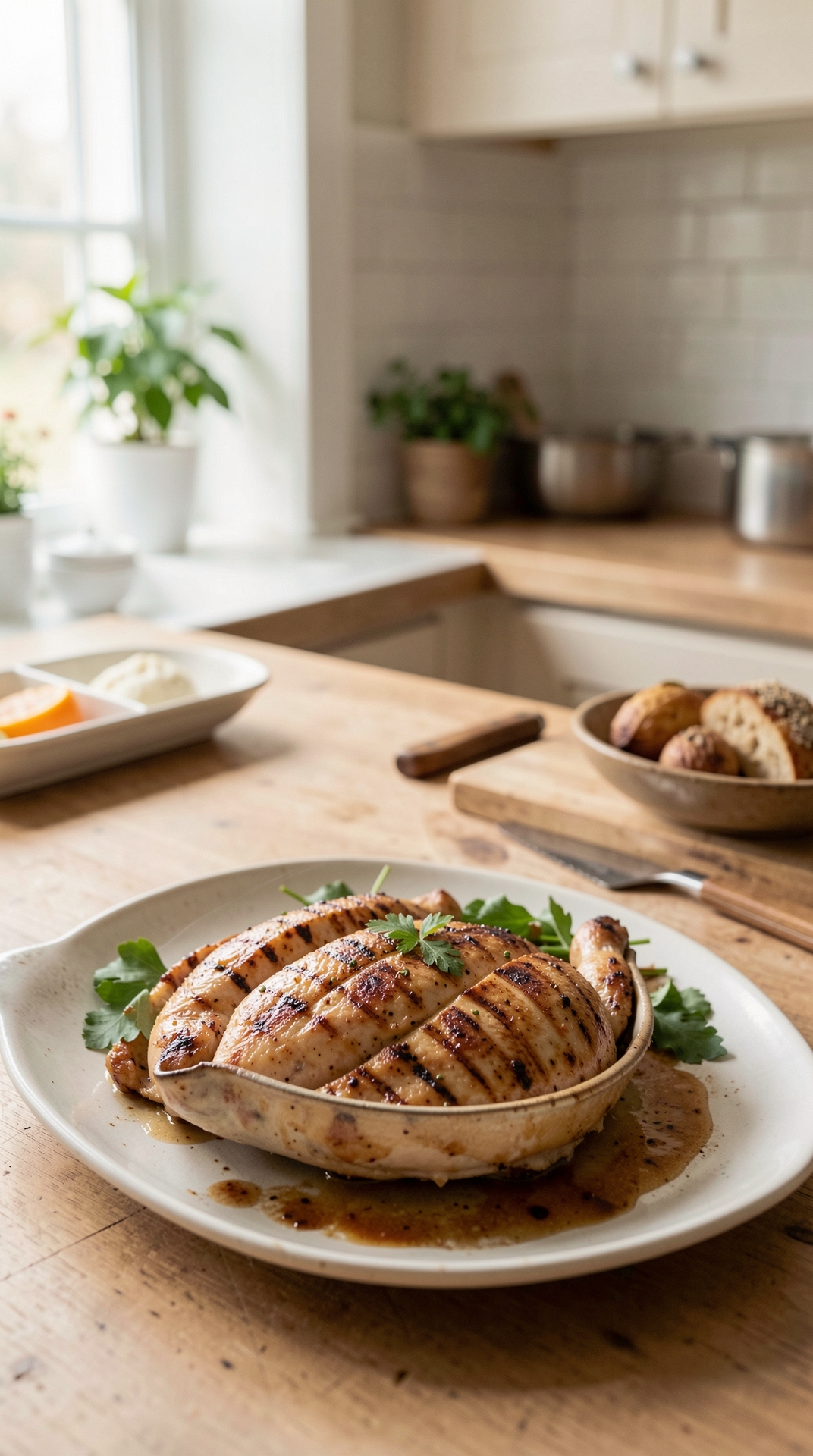 Best Approach To Pan-Searing Chicken For Consistent Doneness featured image showing pan-searing chicken in a real home kitchen
