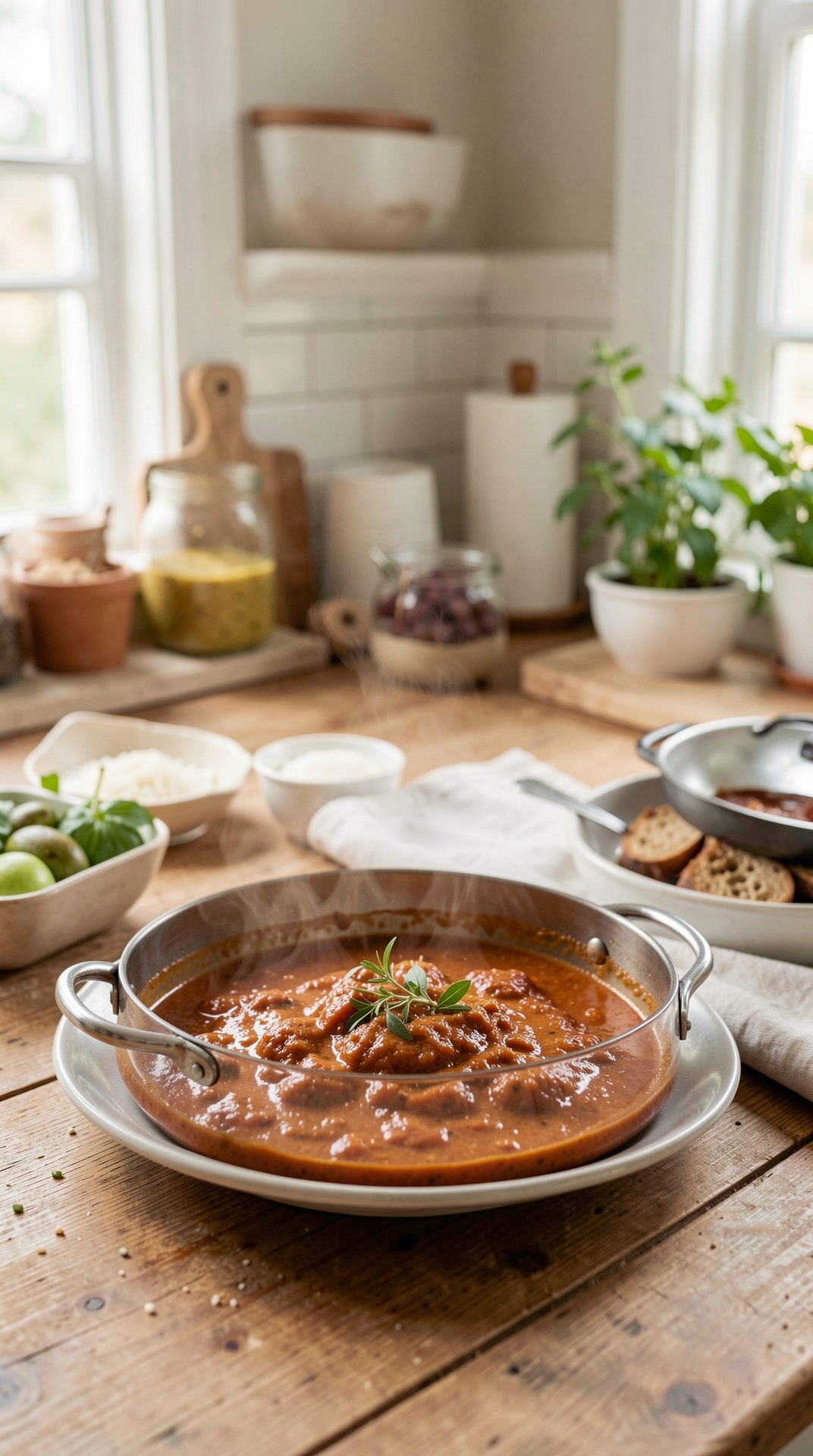 Best Approach To Simmering Sauces For Better Texture Every Time featured image showing simmering sauces in a real home kitchen