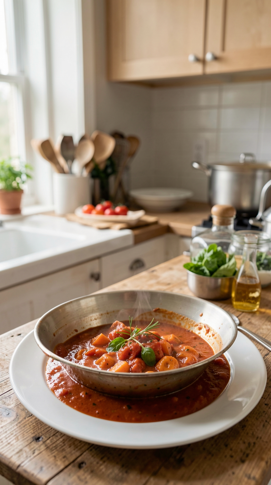 Best Approach To Simmering Sauces For Less Guesswork featured image showing simmering sauces in a real home kitchen