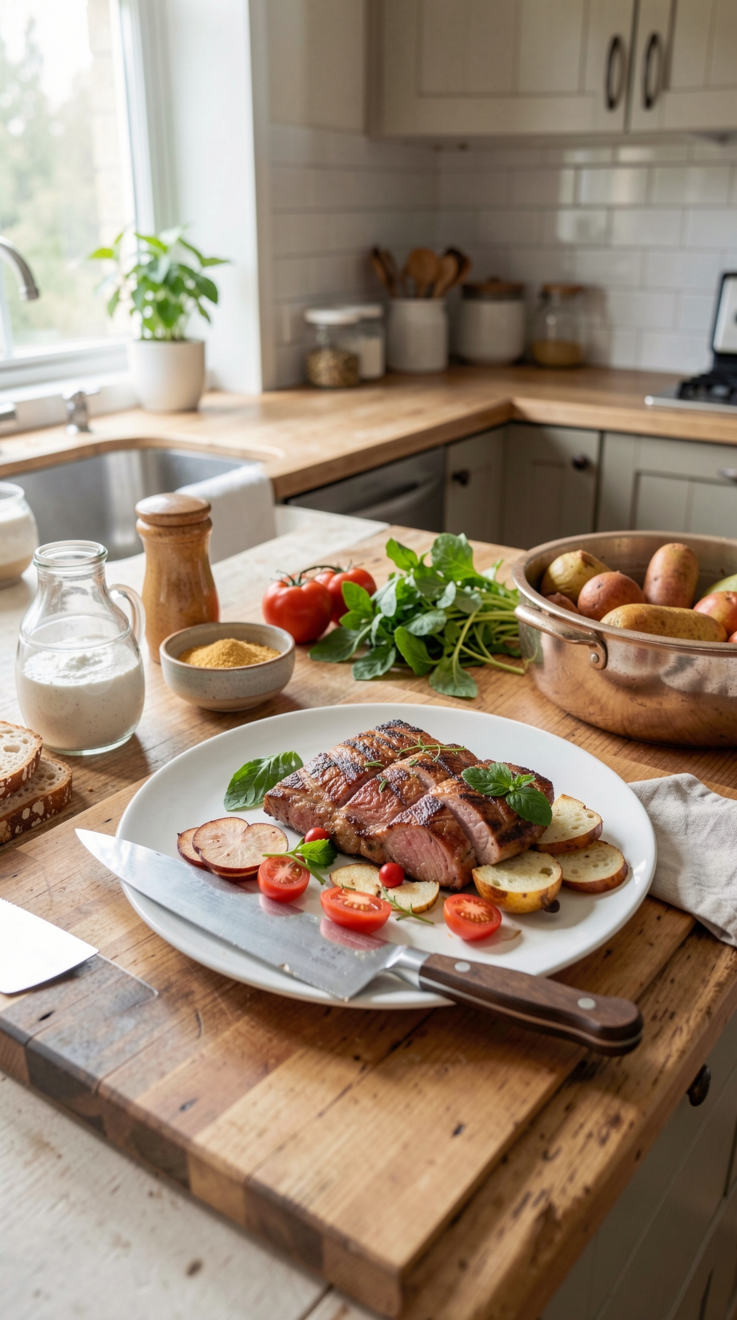 Best Layout For Knife Setup For Clearer Kitchen Routines featured image showing knife setup in a real home kitchen