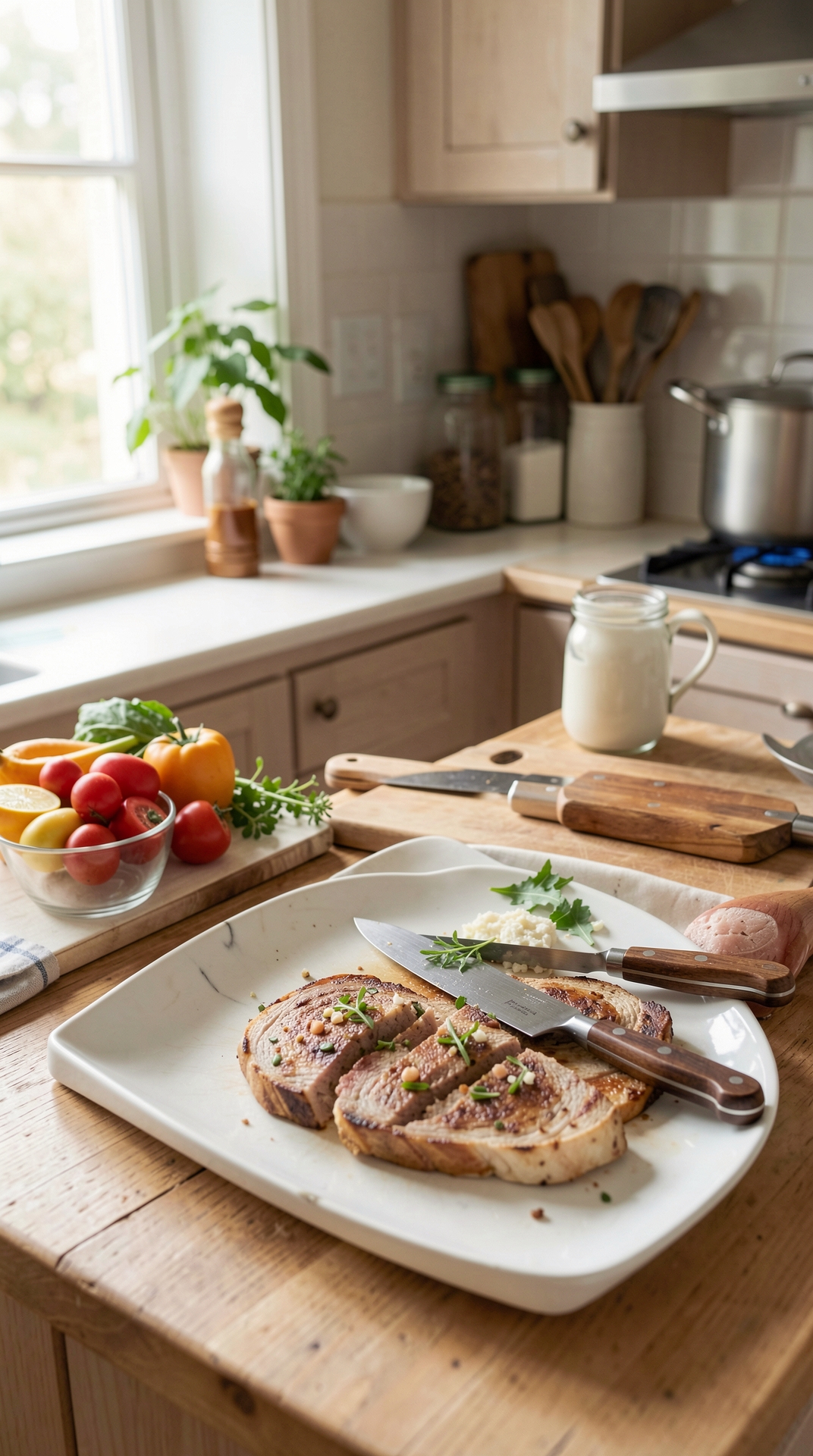 Best Layout For Knife Setup For Faster Prep featured image showing knife setup in a real home kitchen