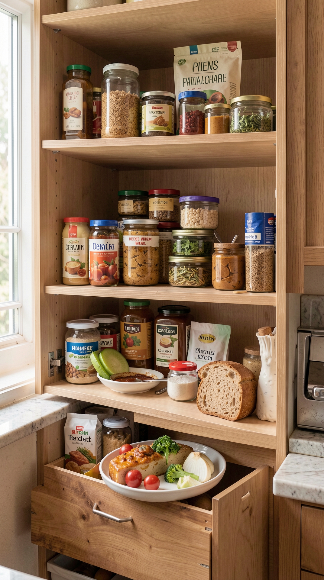 Best Layout For Pantry Zones For Safer Storage featured image showing pantry zones in a real home kitchen