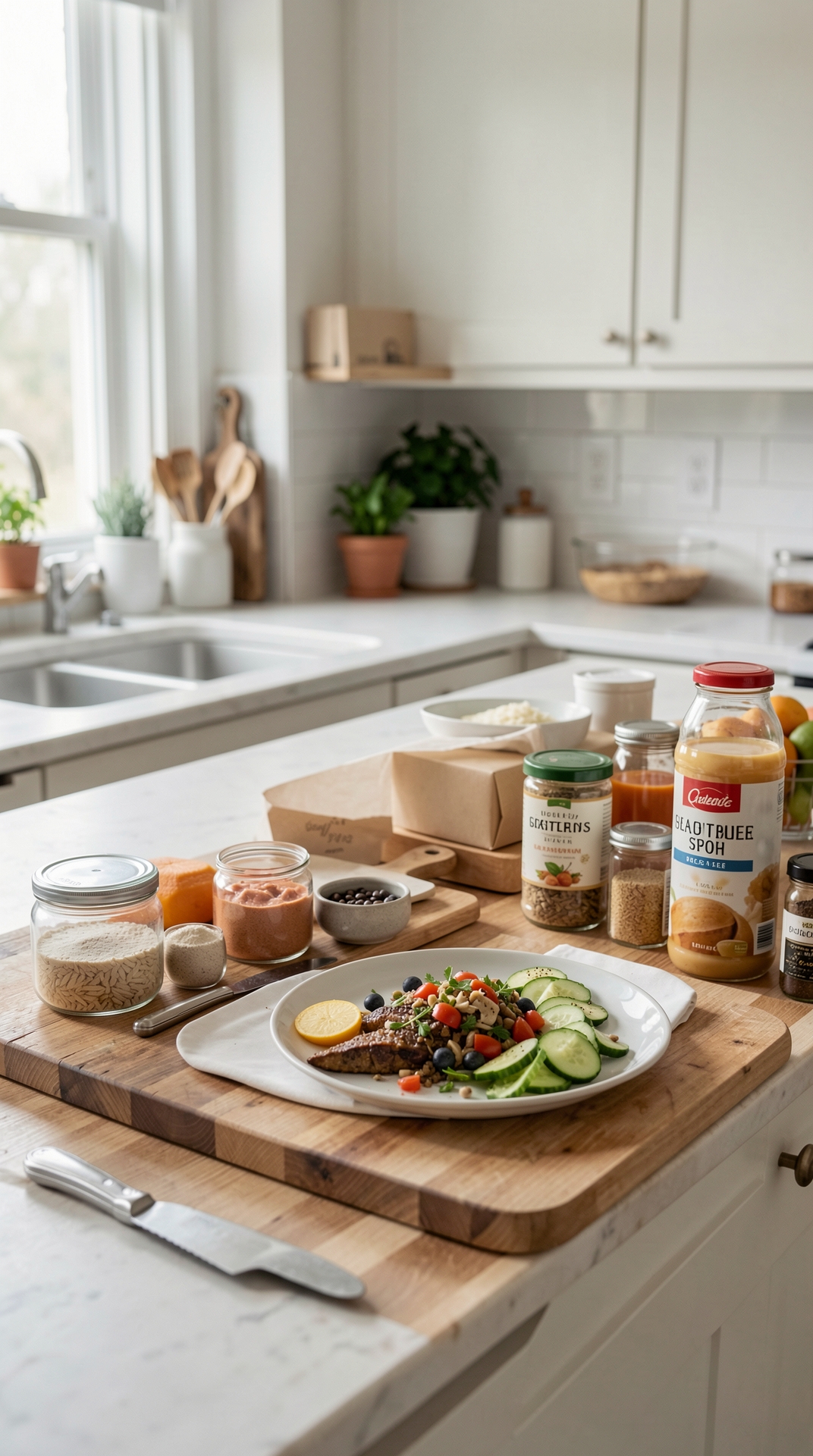 Best Layout For Prep Stations For Safer Storage featured image showing prep stations in a real home kitchen