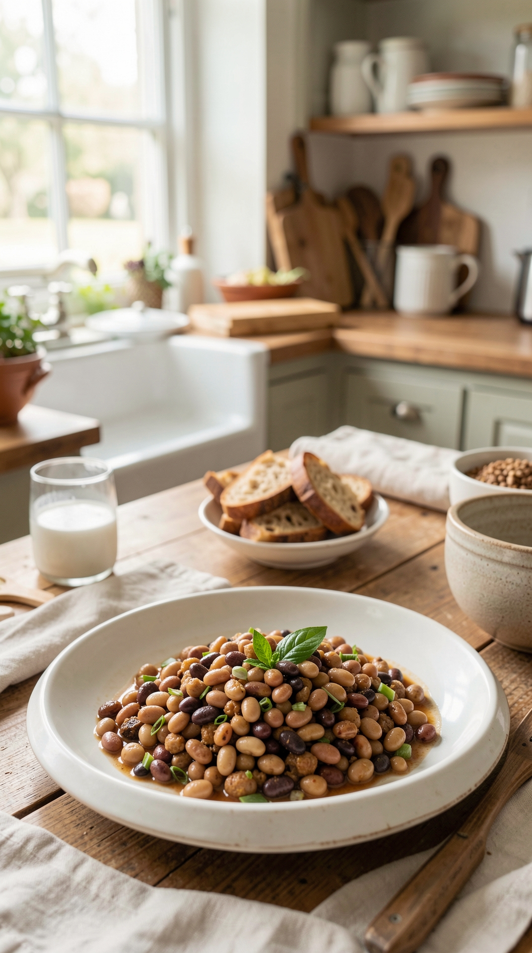 Best Uses For Beans For Stronger Flavor featured image showing beans in a real home kitchen