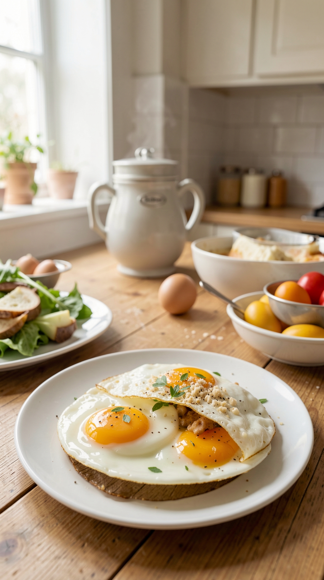 Best Uses For Eggs For More Confident Substitutions featured image showing eggs in a real home kitchen