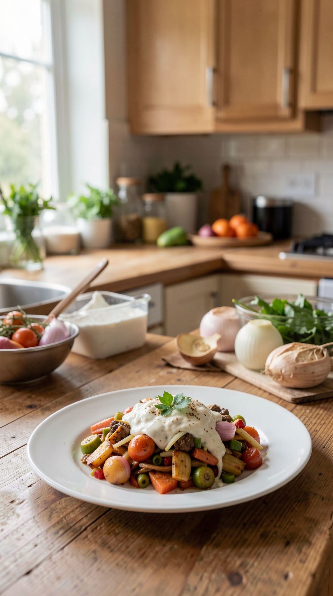 Best Uses For Onions For Safer Food Handling featured image showing onions in a real home kitchen