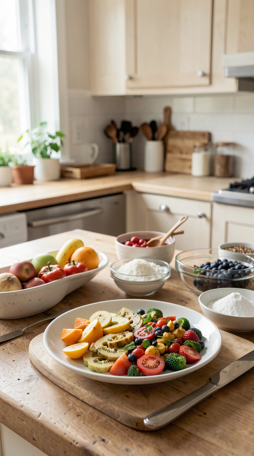 Best Way To Organize Balanced Plates For Less Stress On Weeknights featured image showing balanced plates in a real home kitchen