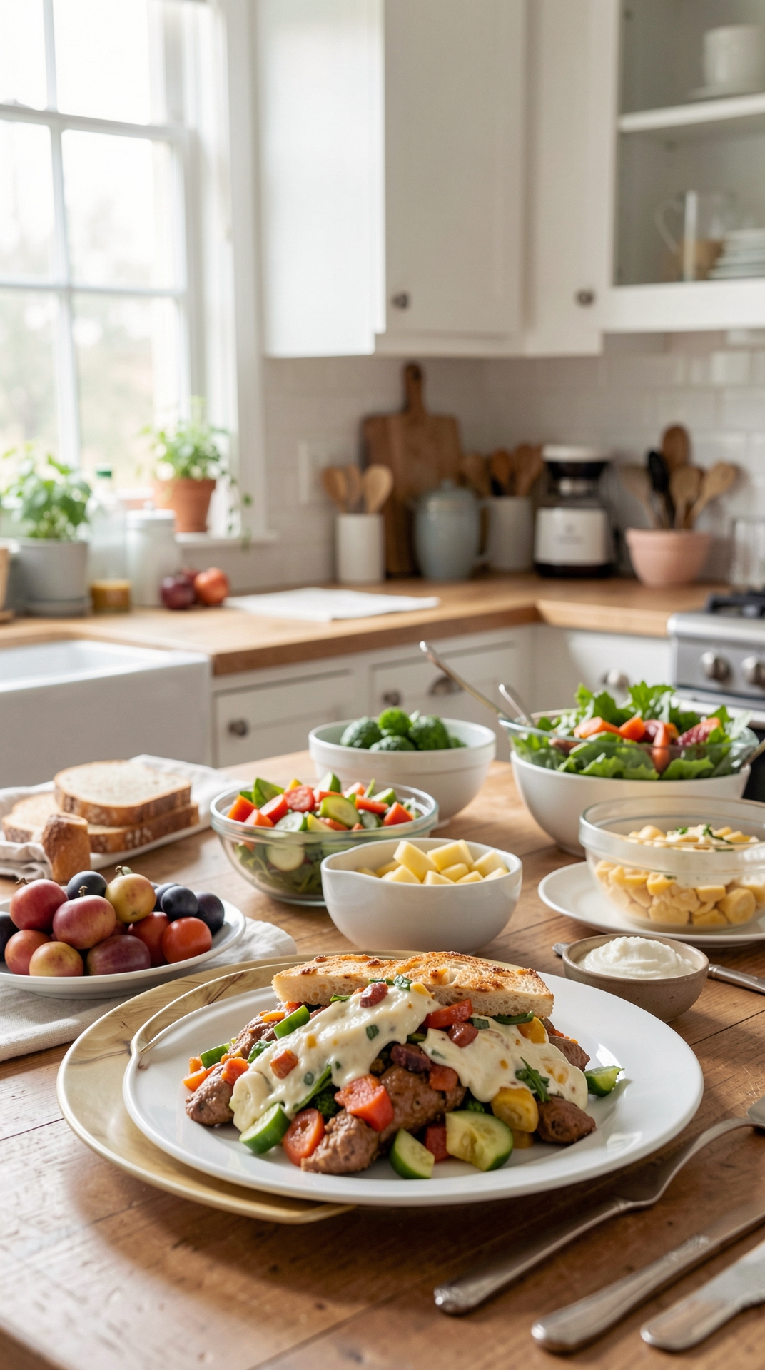 Best Way To Organize Family Dinners For Easier Leftovers featured image showing family dinners in a real home kitchen