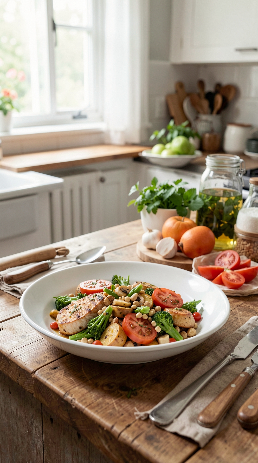 Best Way To Organize One-Pan Suppers For Better Grocery Habits featured image showing one-pan suppers in a real home kitchen