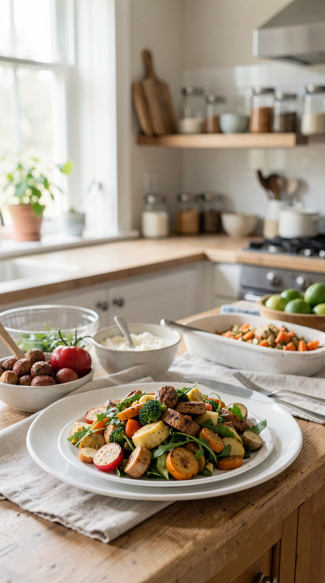 Best Way To Organize One-Pan Suppers For Easier Leftovers featured image showing one-pan suppers in a real home kitchen