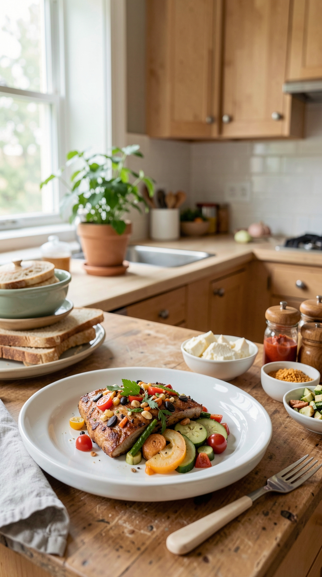 Best Way To Organize Seasonal Menus For Easier Leftovers featured image showing seasonal menus in a real home kitchen