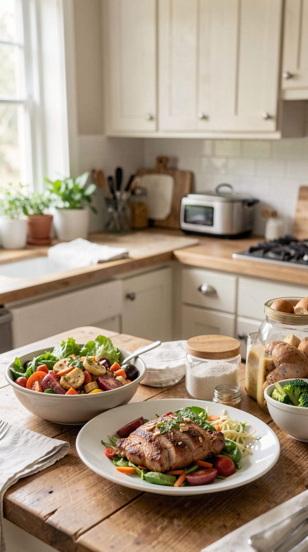 Best Way To Organize Seasonal Menus For Easier Leftovers featured image showing seasonal menus in a real home kitchen