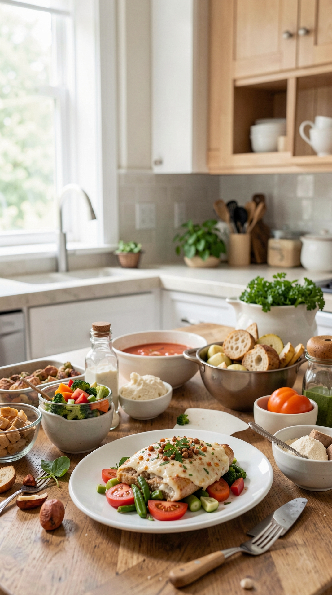 Best Way To Organize Weekday Lunches For Smarter Use Of Pantry Ingredients featured image showing weekday lunches in a real home kitchen