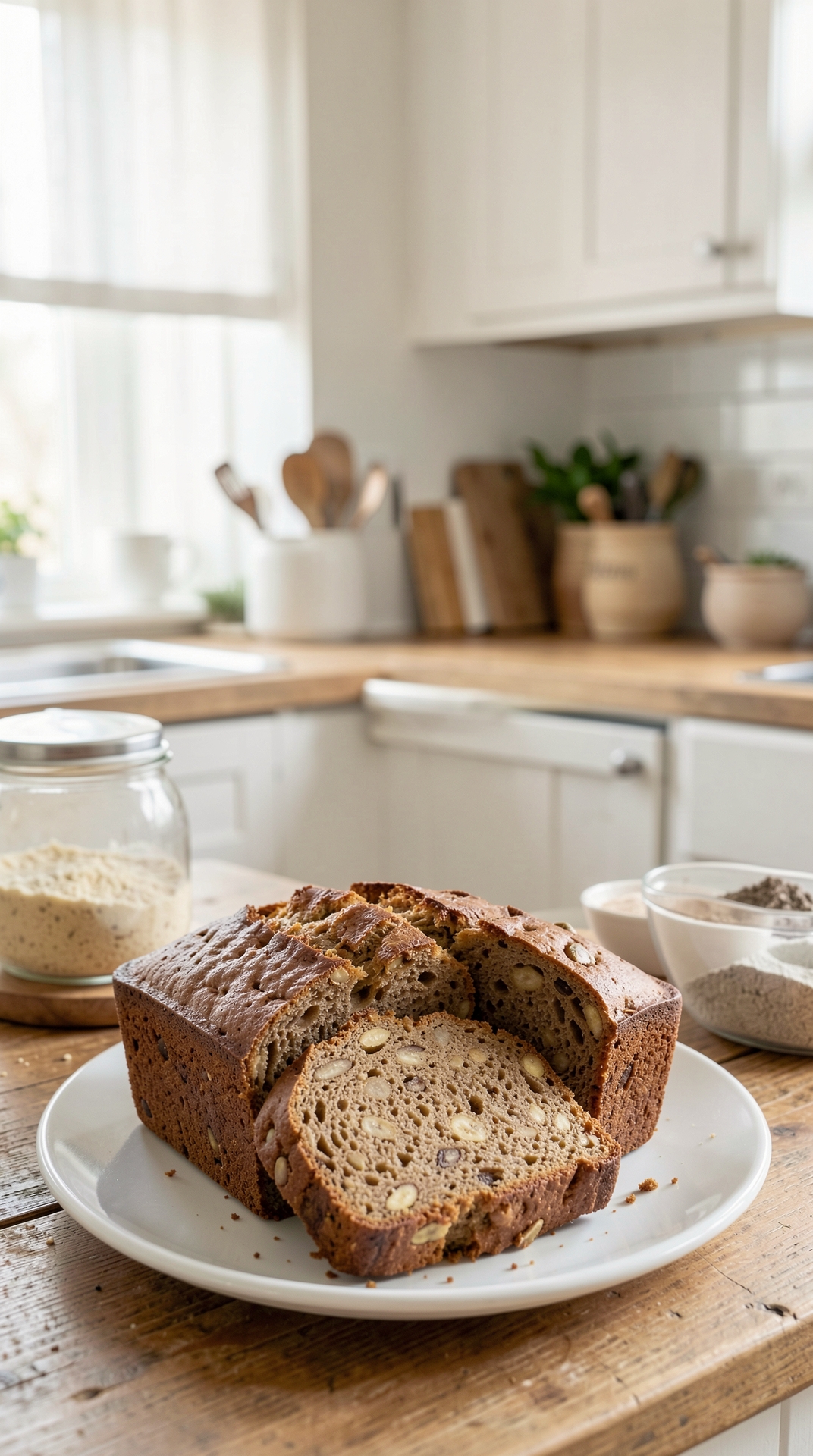Common Problems With Banana Bread For Less Waste When Baking featured image showing banana bread in a real home kitchen