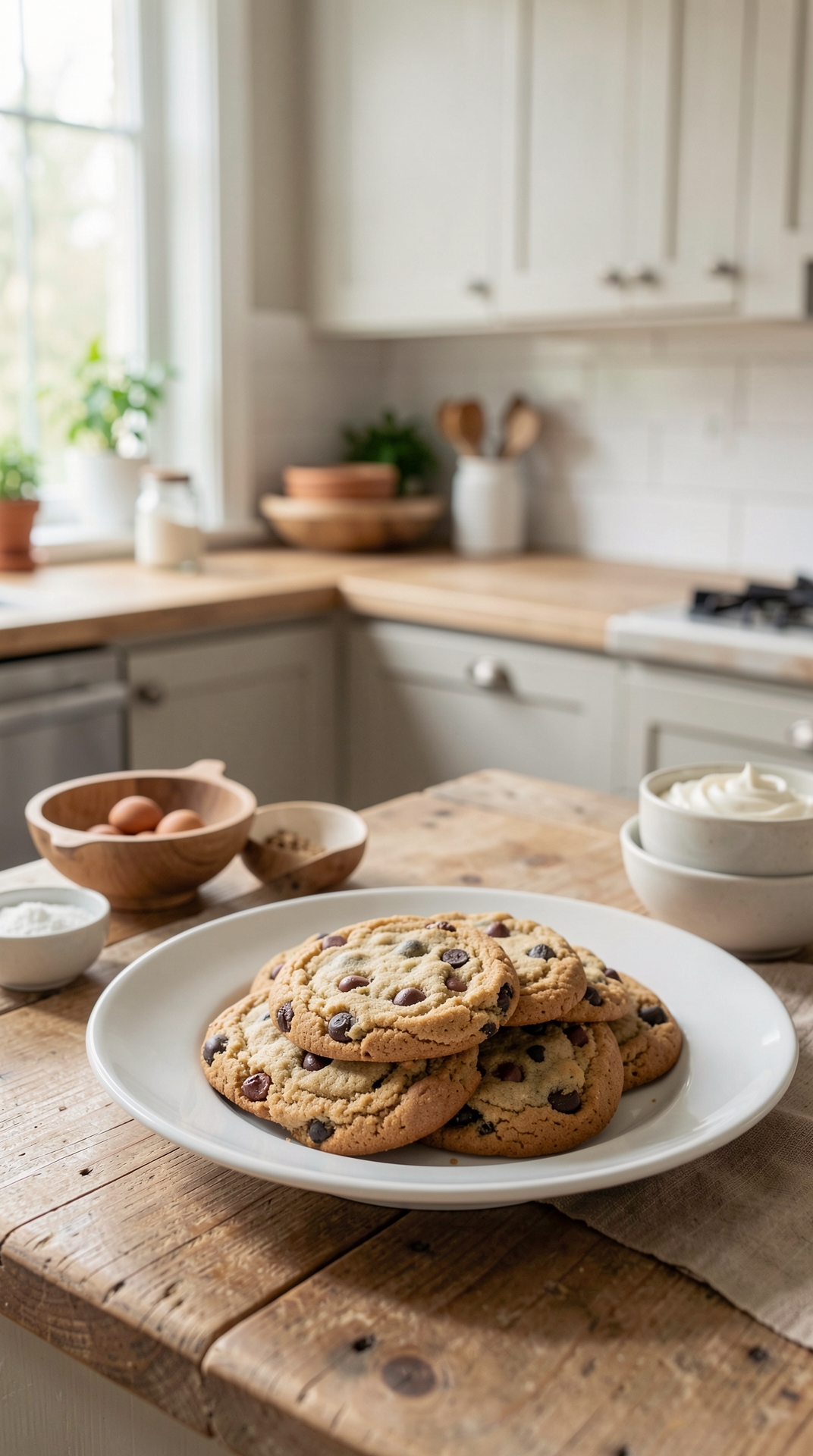 Common Problems With Cookies For Better Texture featured image showing cookies in a real home kitchen