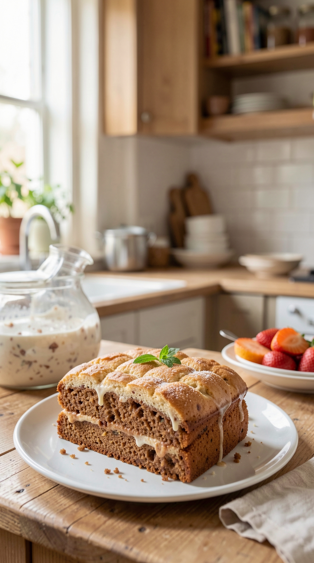 Common Problems With Sheet Cakes For Even Browning featured image showing sheet cakes in a real home kitchen
