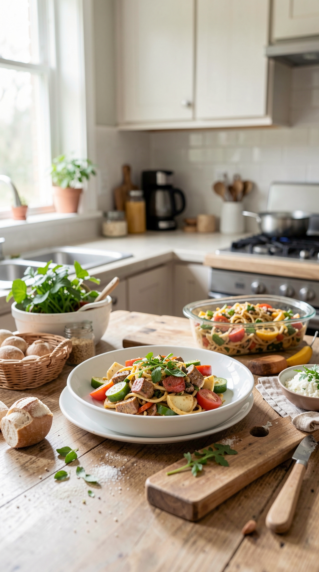 Easy Ways To Improve Freezer Meals For Less Food Waste featured image showing freezer meals in a real home kitchen