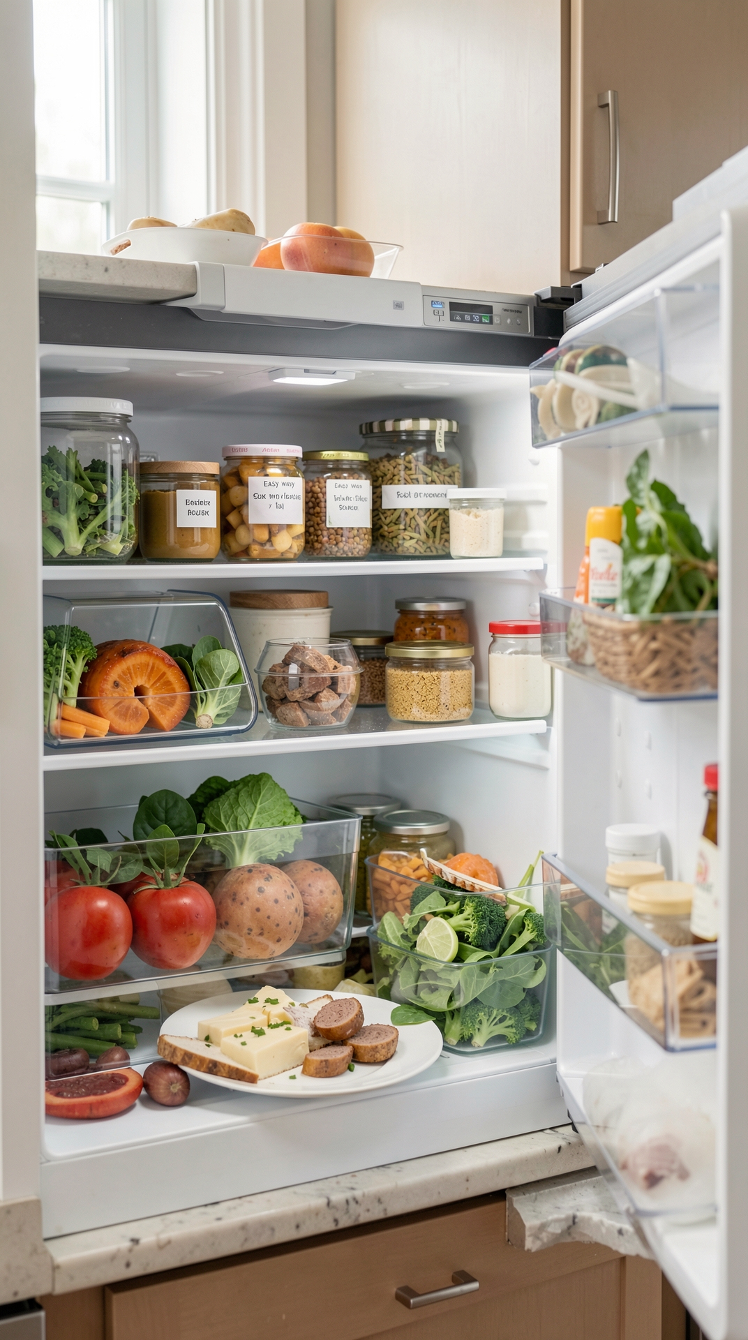 Easy Ways To Improve Fridge Storage For Clearer Kitchen Routines featured image showing fridge storage in a real home kitchen