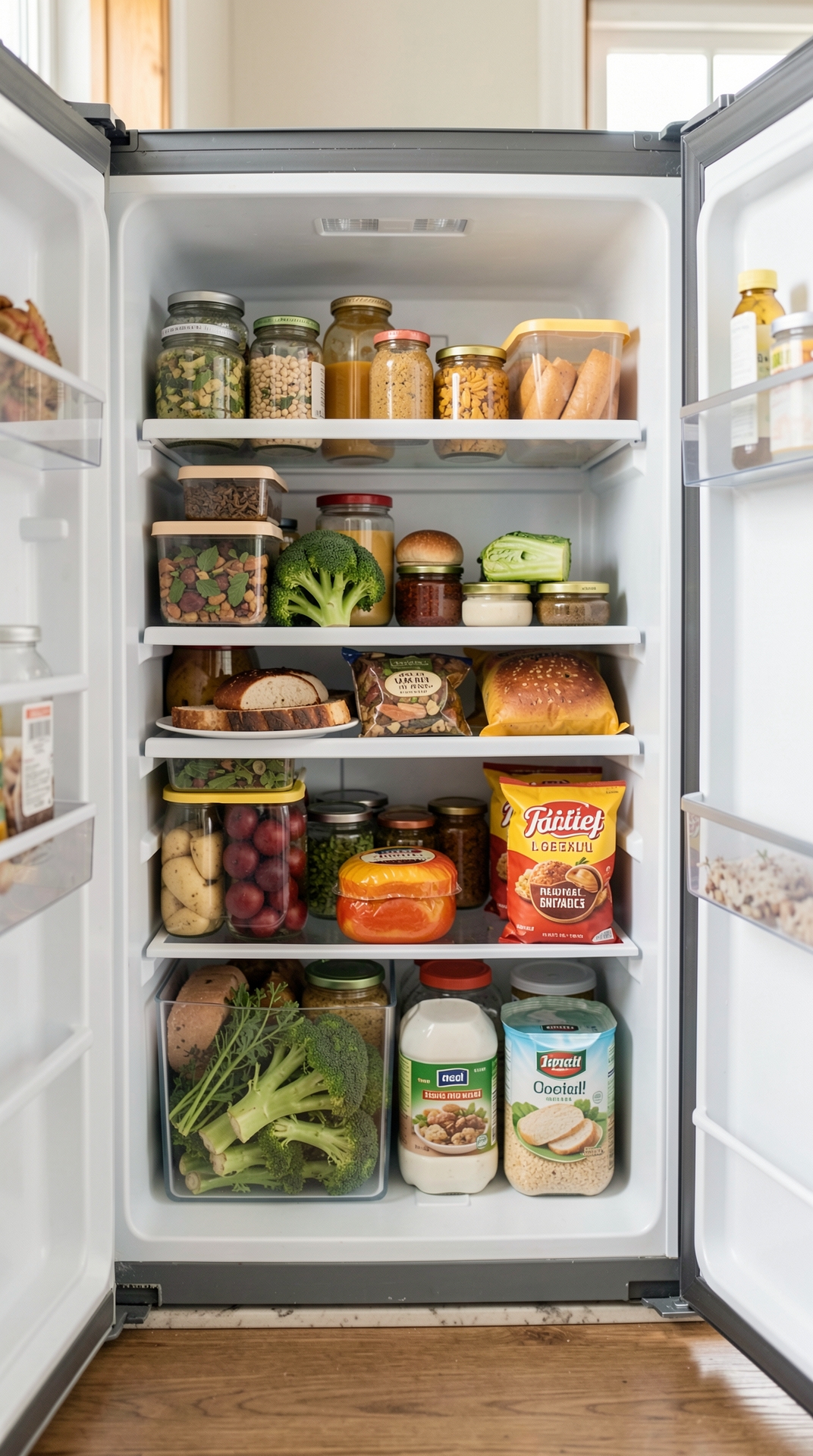 Easy Ways To Improve Fridge Storage For Safer Storage featured image showing fridge storage in a real home kitchen