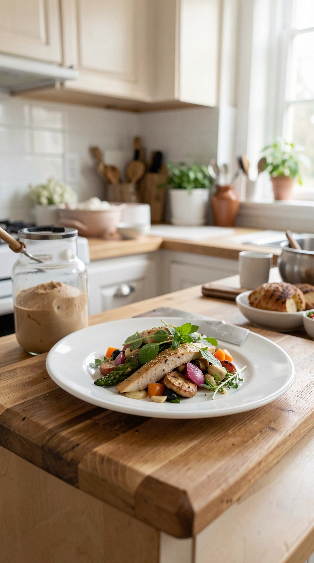 Easy Ways To Improve Knife Setup For Simpler Cleanup featured image showing knife setup in a real home kitchen