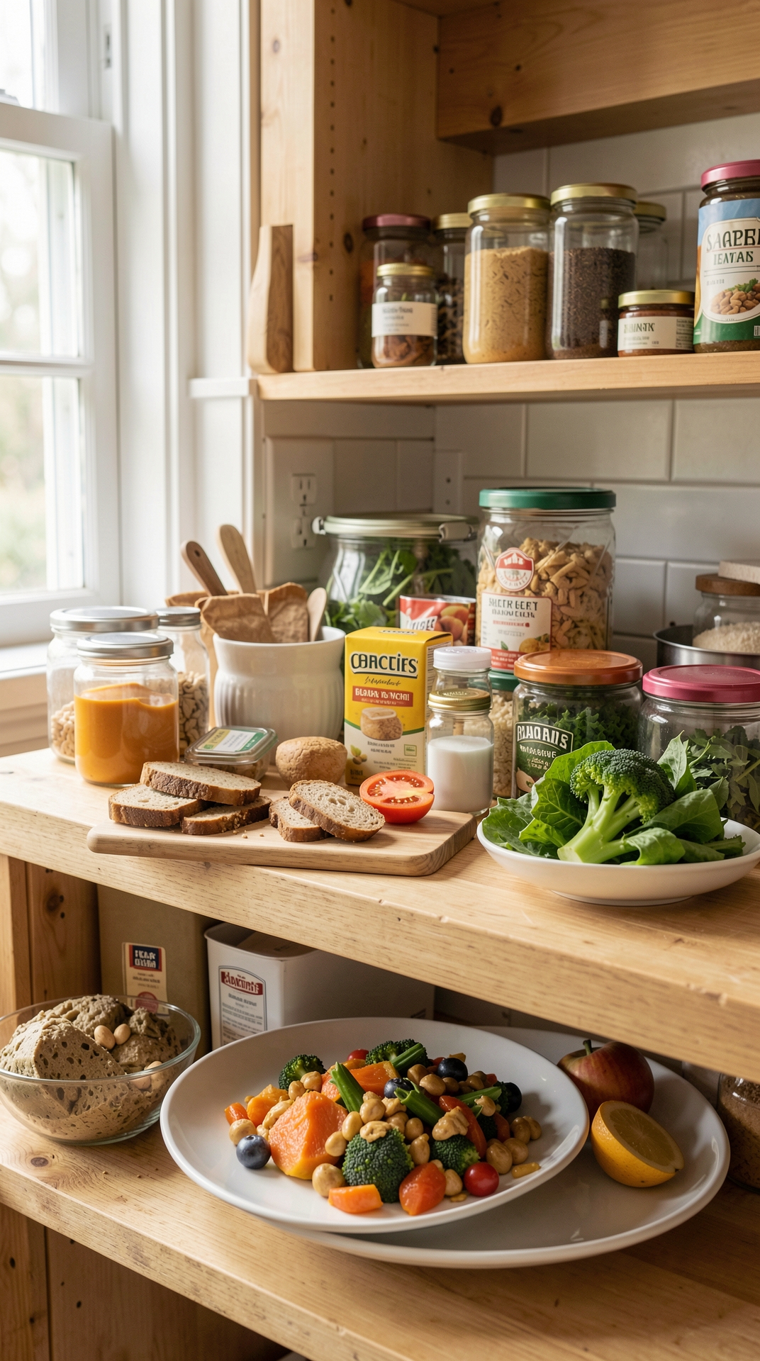 Easy Ways To Improve Pantry Zones For Safer Storage featured image showing pantry zones in a real home kitchen