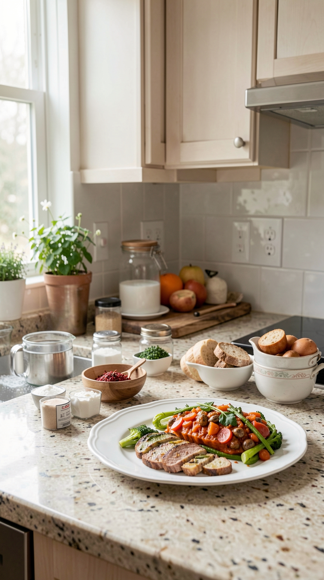 Easy Ways To Improve Small Kitchen Counters For Clearer Kitchen Routines featured image showing small kitchen counters in a real home kitchen
