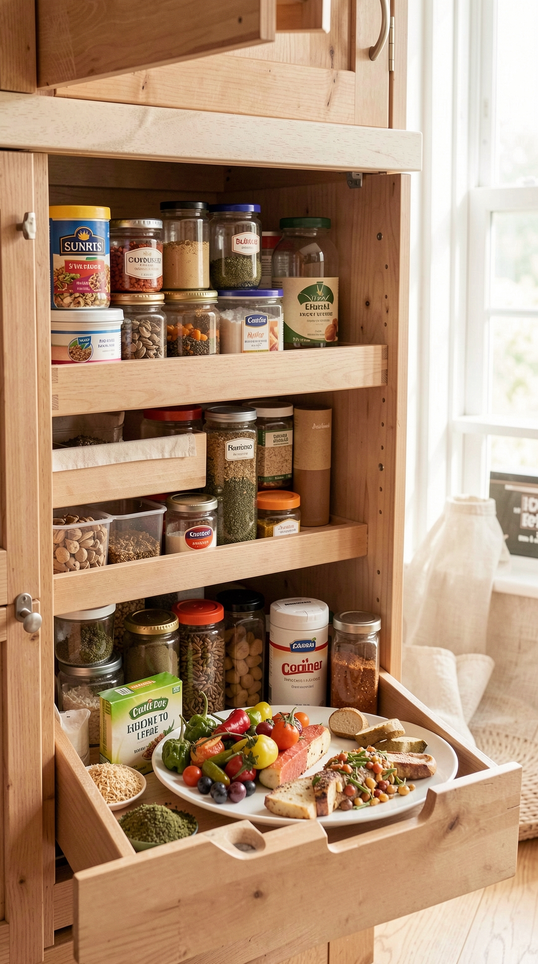 Easy Ways To Improve Spice Drawers For Safer Storage featured image showing spice drawers in a real home kitchen