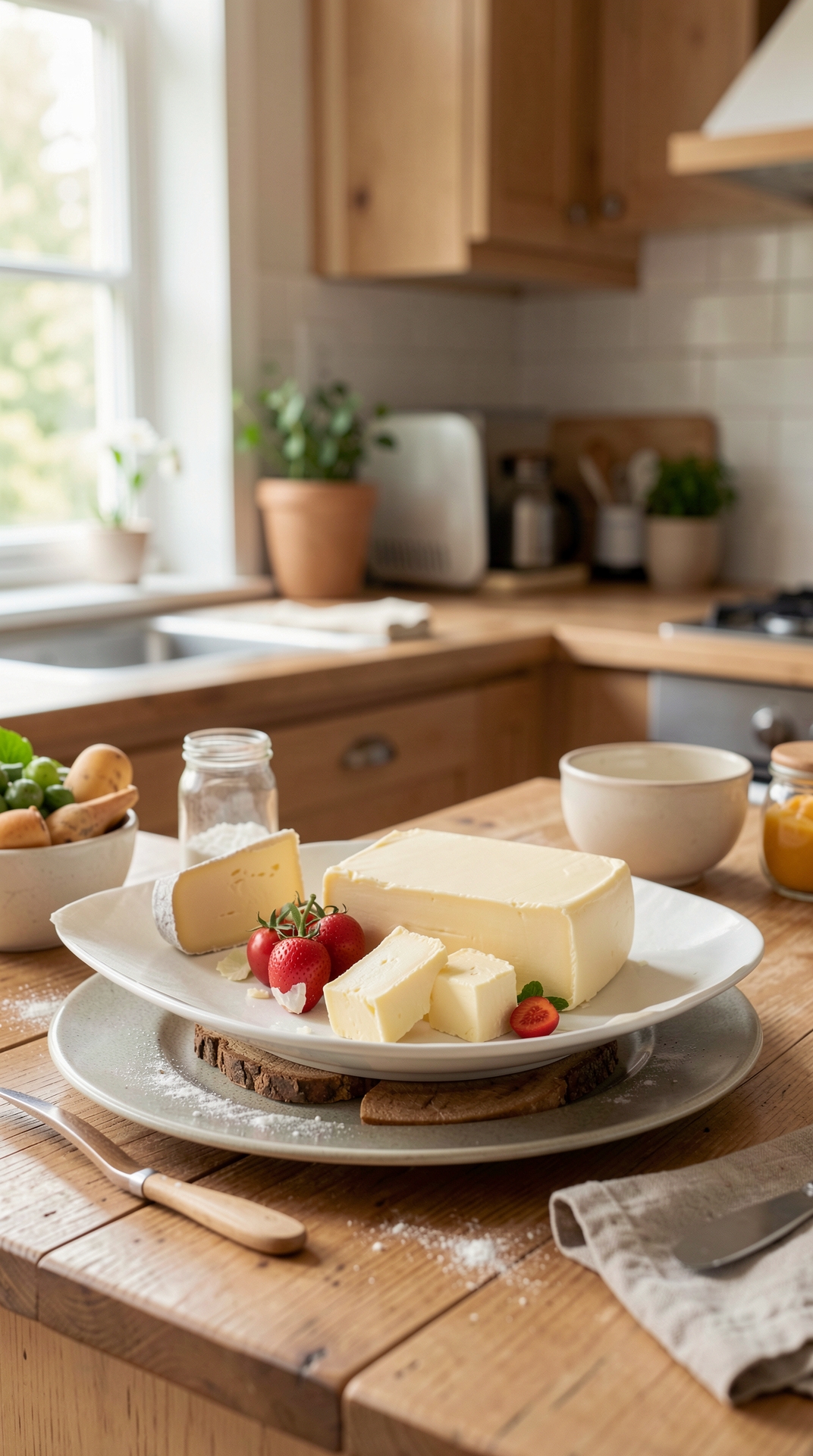 How To Choose Butter For Safer Food Handling featured image showing butter in a real home kitchen