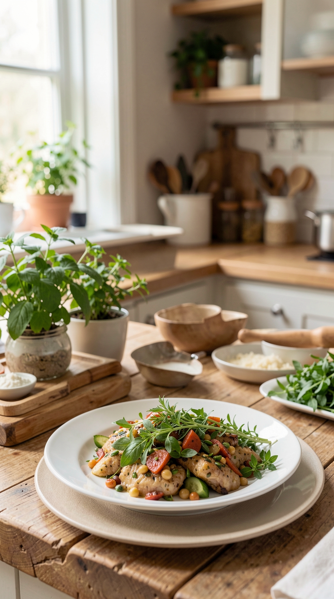 How To Choose Fresh Herbs For More Confident Substitutions featured image showing fresh herbs in a real home kitchen