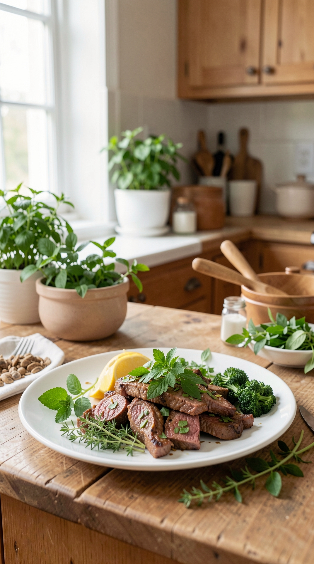 How To Choose Fresh Herbs For More Confident Substitutions featured image showing fresh herbs in a real home kitchen