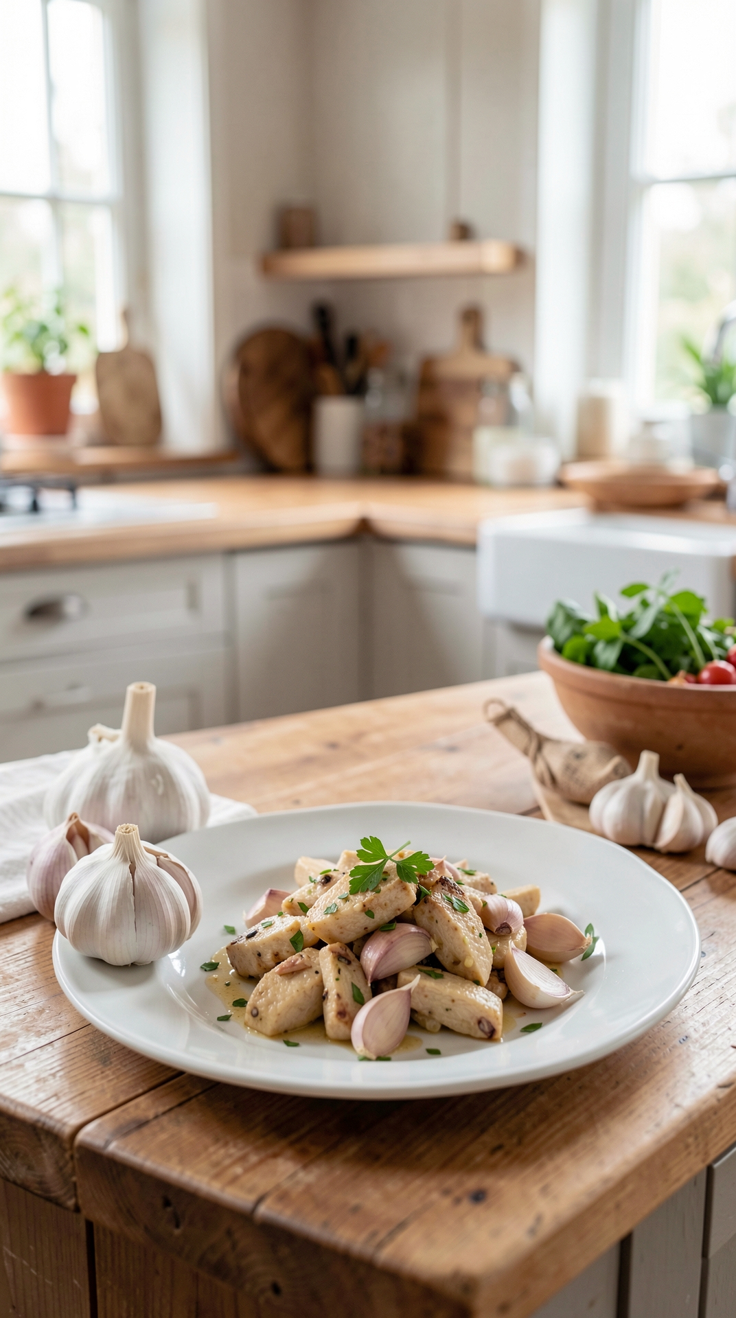 How To Choose Garlic For More Confident Substitutions featured image showing garlic in a real home kitchen