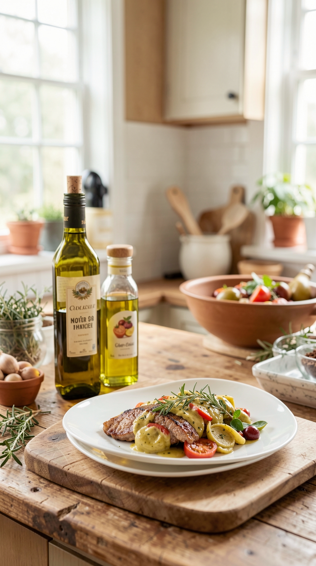 How To Choose Olive Oil For Safer Food Handling featured image showing olive oil in a real home kitchen