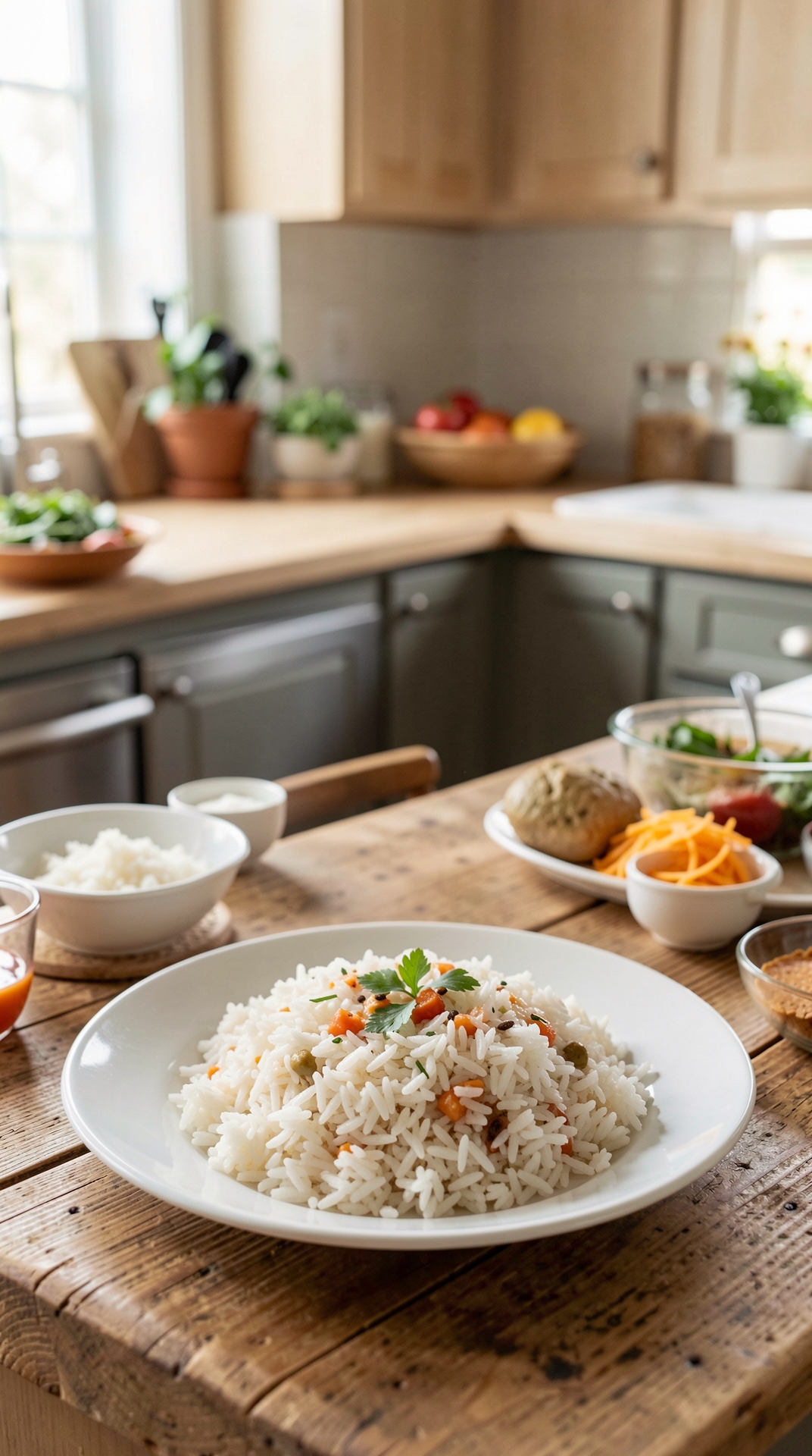 How To Fix Cooking Rice For Better Texture Every Time featured image showing cooking rice in a real home kitchen