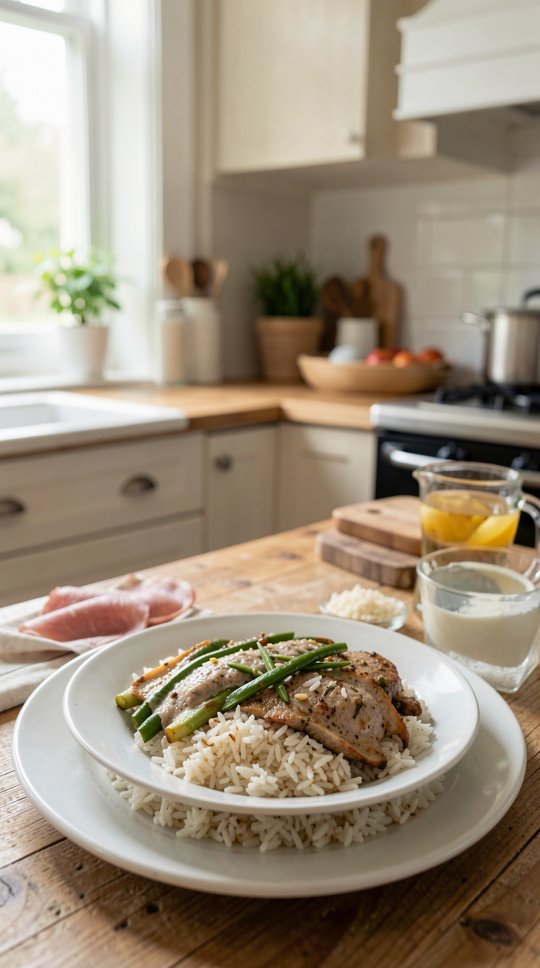 How To Fix Cooking Rice For Better Texture Every Time featured image showing cooking rice in a real home kitchen