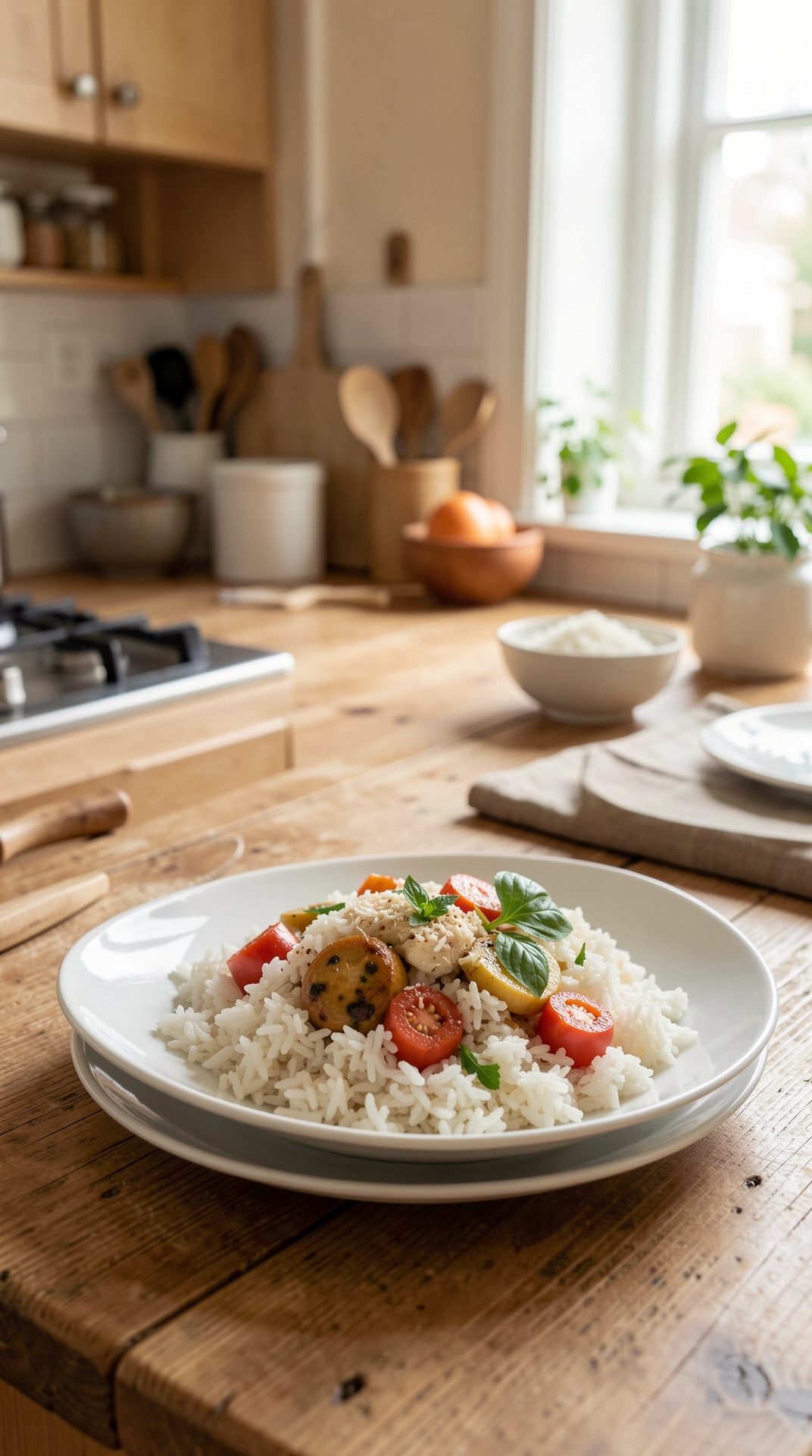 How To Fix Cooking Rice For Consistent Doneness featured image showing cooking rice in a real home kitchen