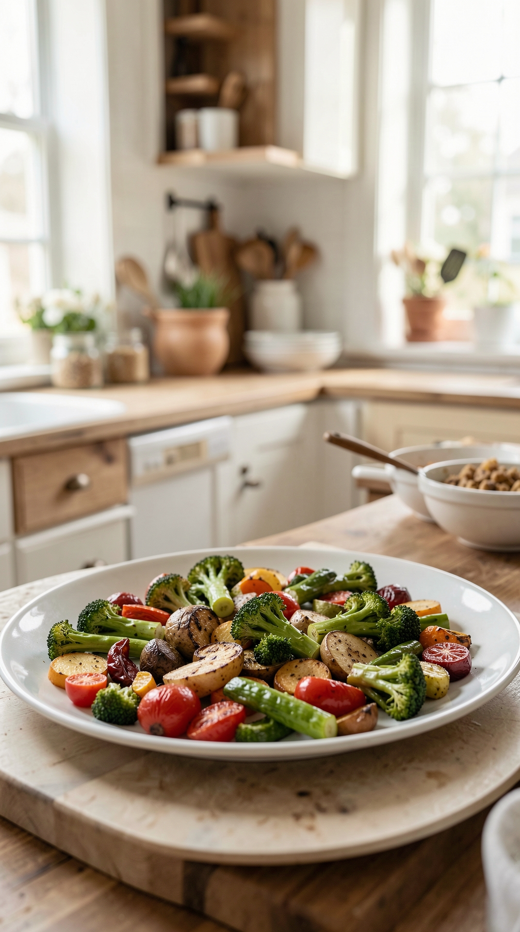 How To Fix Roasting Vegetables For Consistent Doneness featured image showing roasting vegetables in a real home kitchen