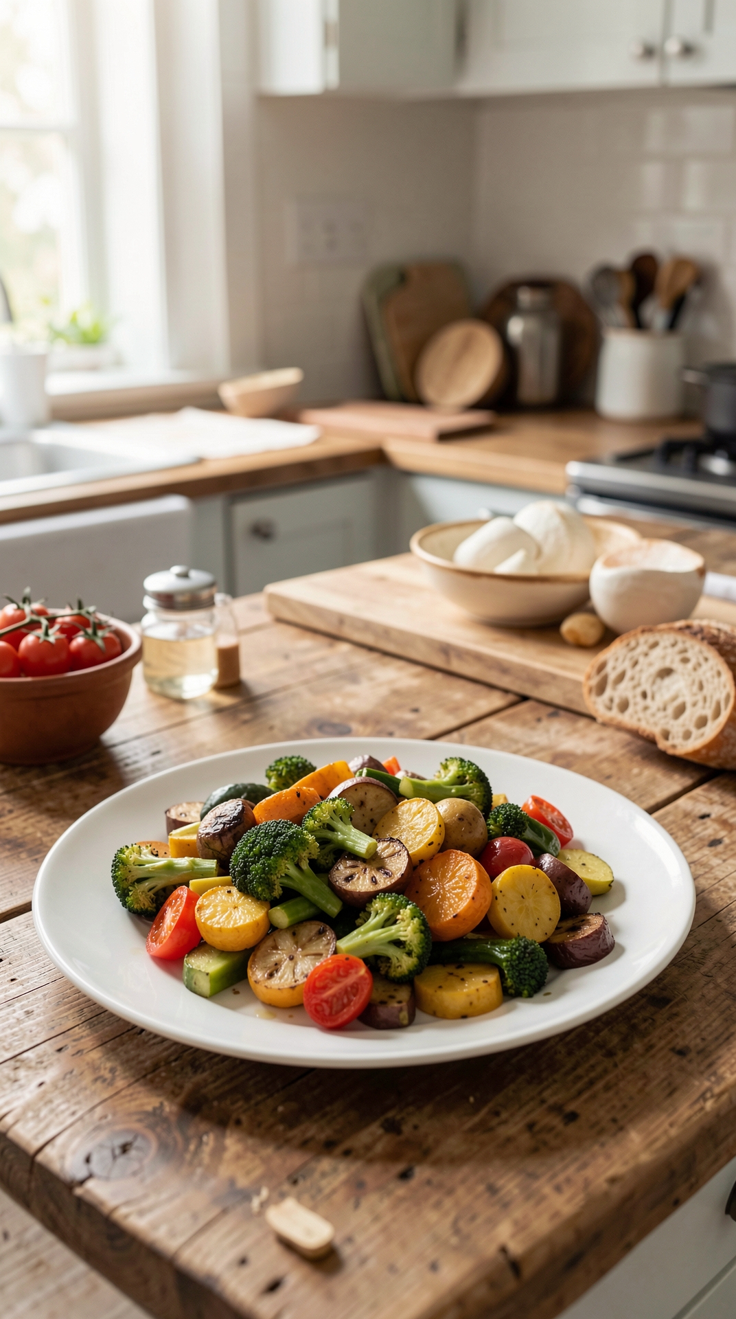 How To Fix Roasting Vegetables For Less Guesswork featured image showing roasting vegetables in a real home kitchen