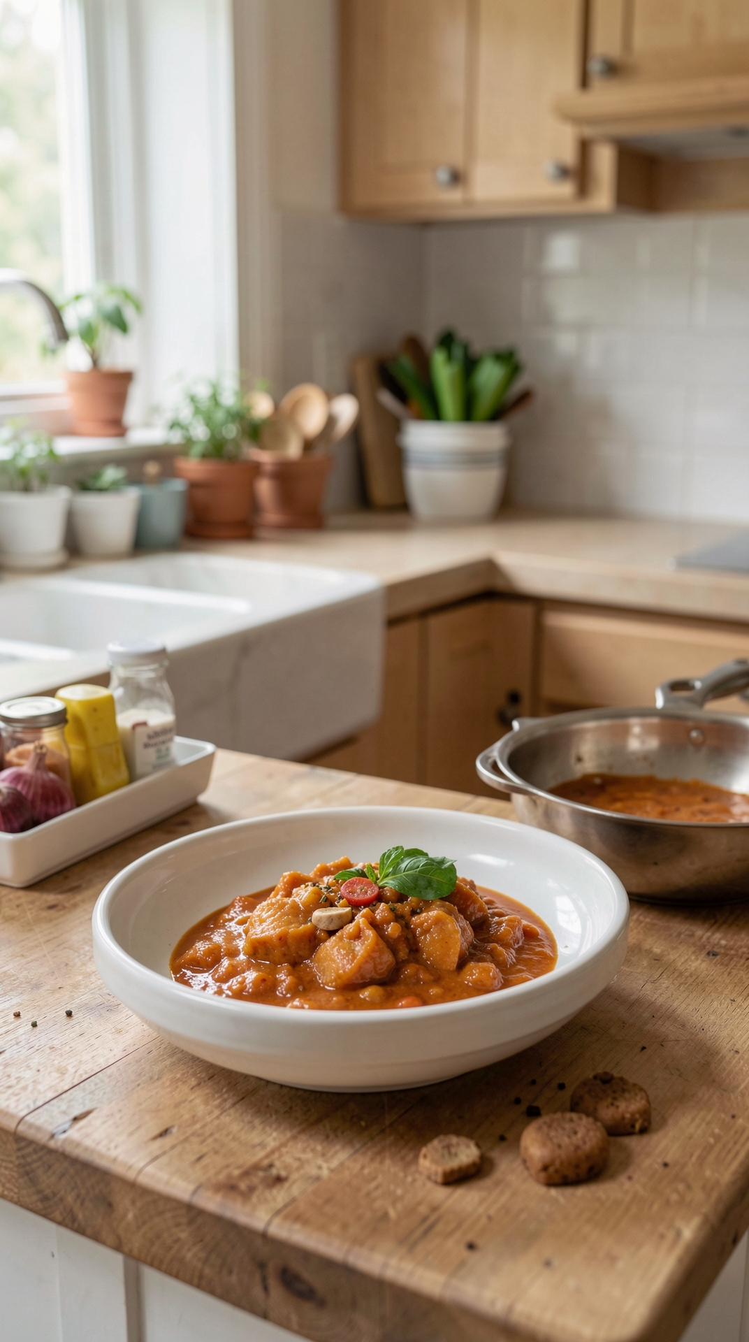 How To Fix Simmering Sauces For Consistent Doneness featured image showing simmering sauces in a real home kitchen