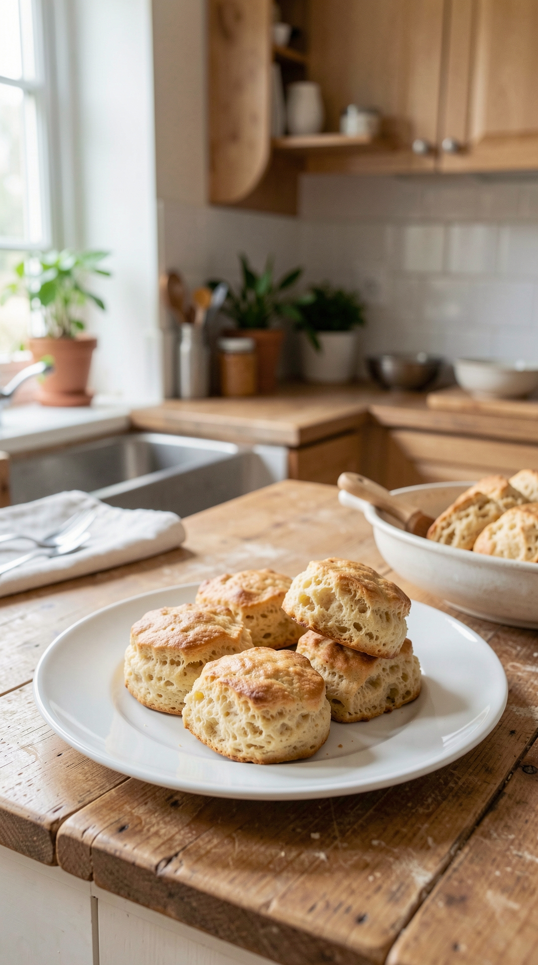 How To Improve Scones For More Reliable Rise featured image showing scones in a real home kitchen