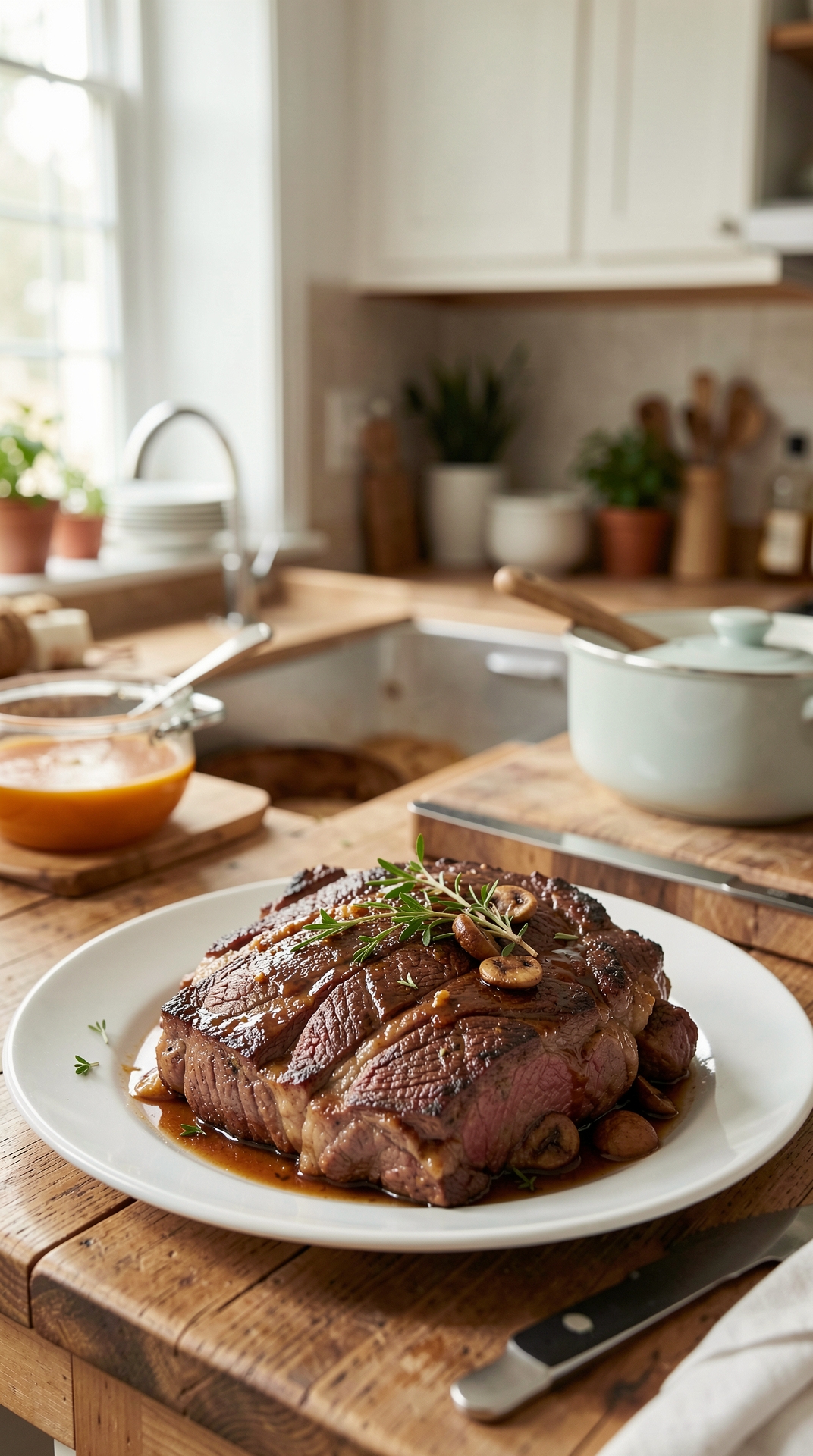 How To Master Braising Beef For Better Texture Every Time featured image showing braising beef in a real home kitchen