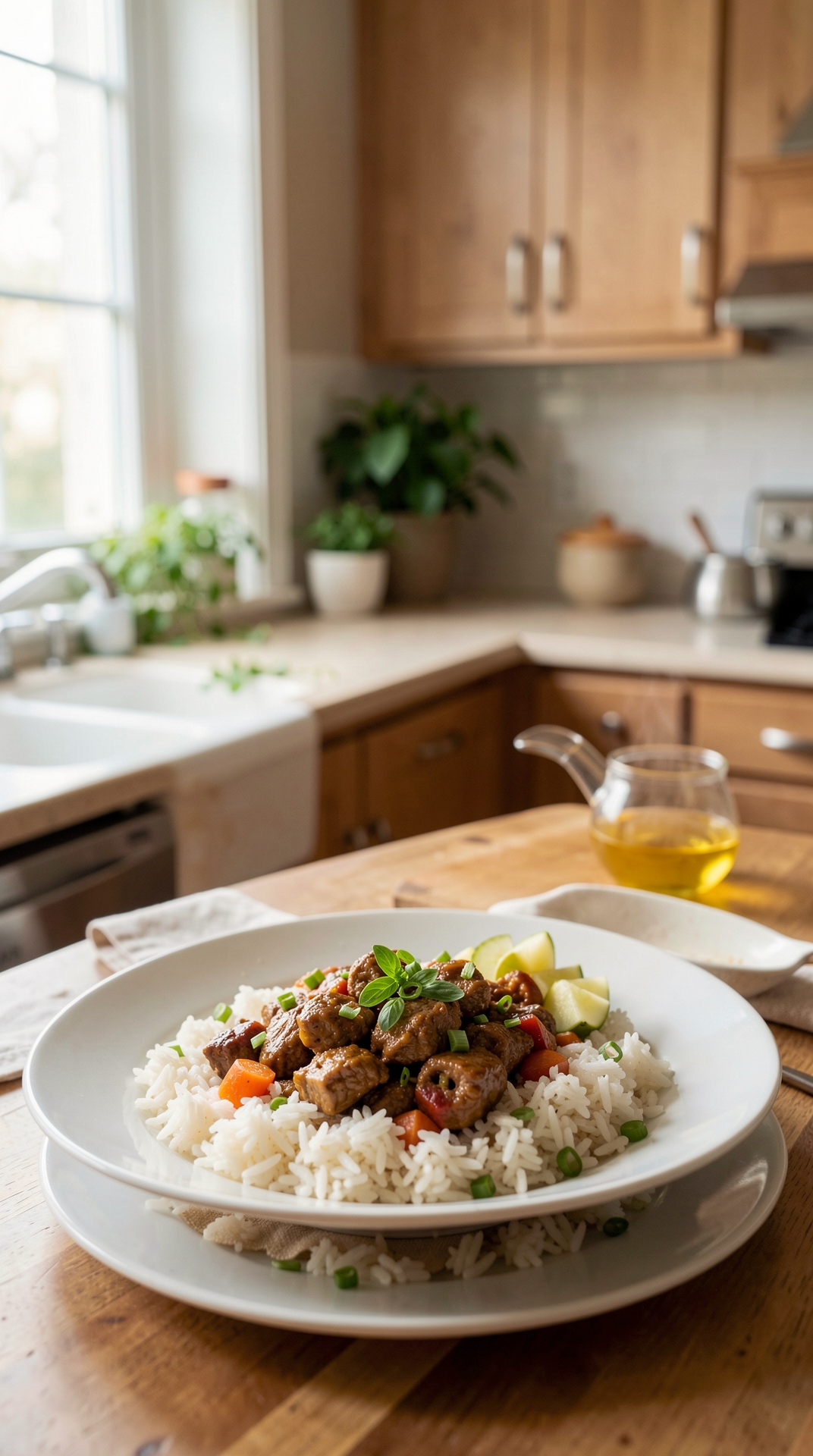 How To Master Cooking Rice For Better Texture Every Time featured image showing cooking rice in a real home kitchen