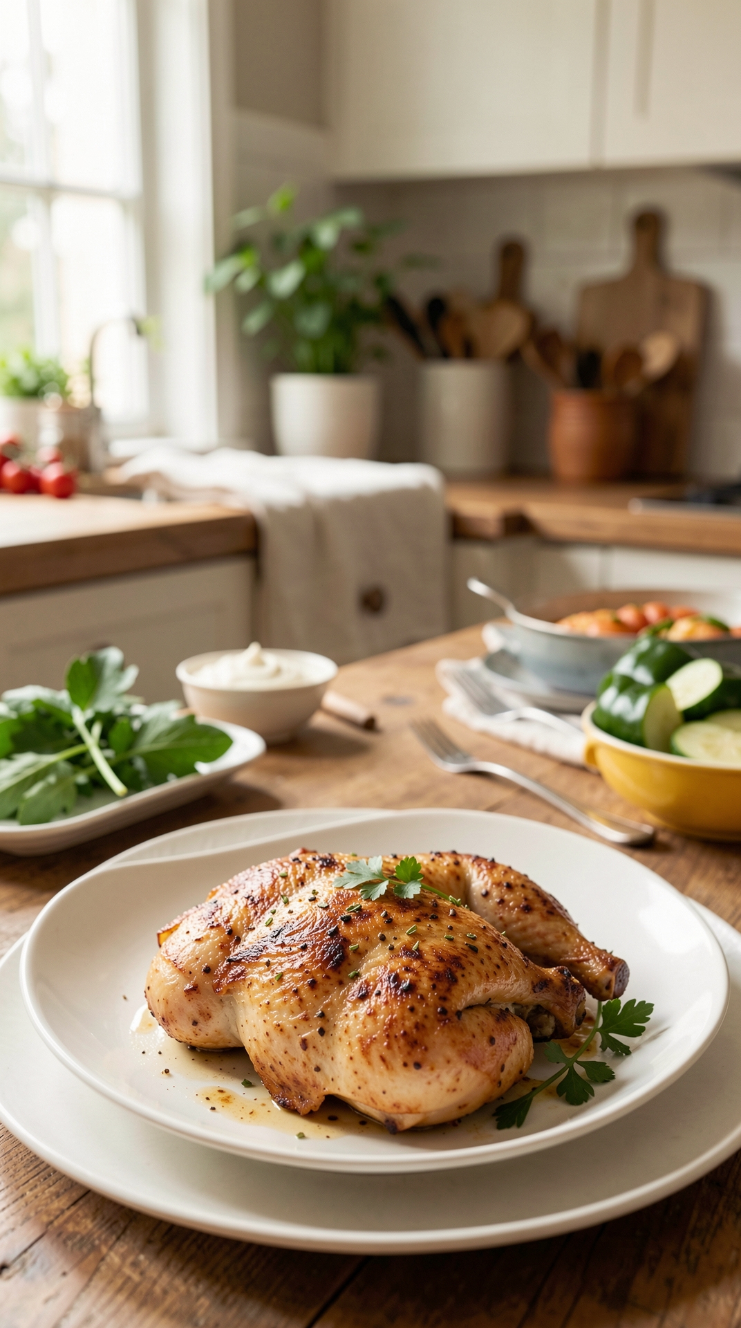 How To Master Pan-Searing Chicken For Better Texture Every Time featured image showing pan-searing chicken in a real home kitchen