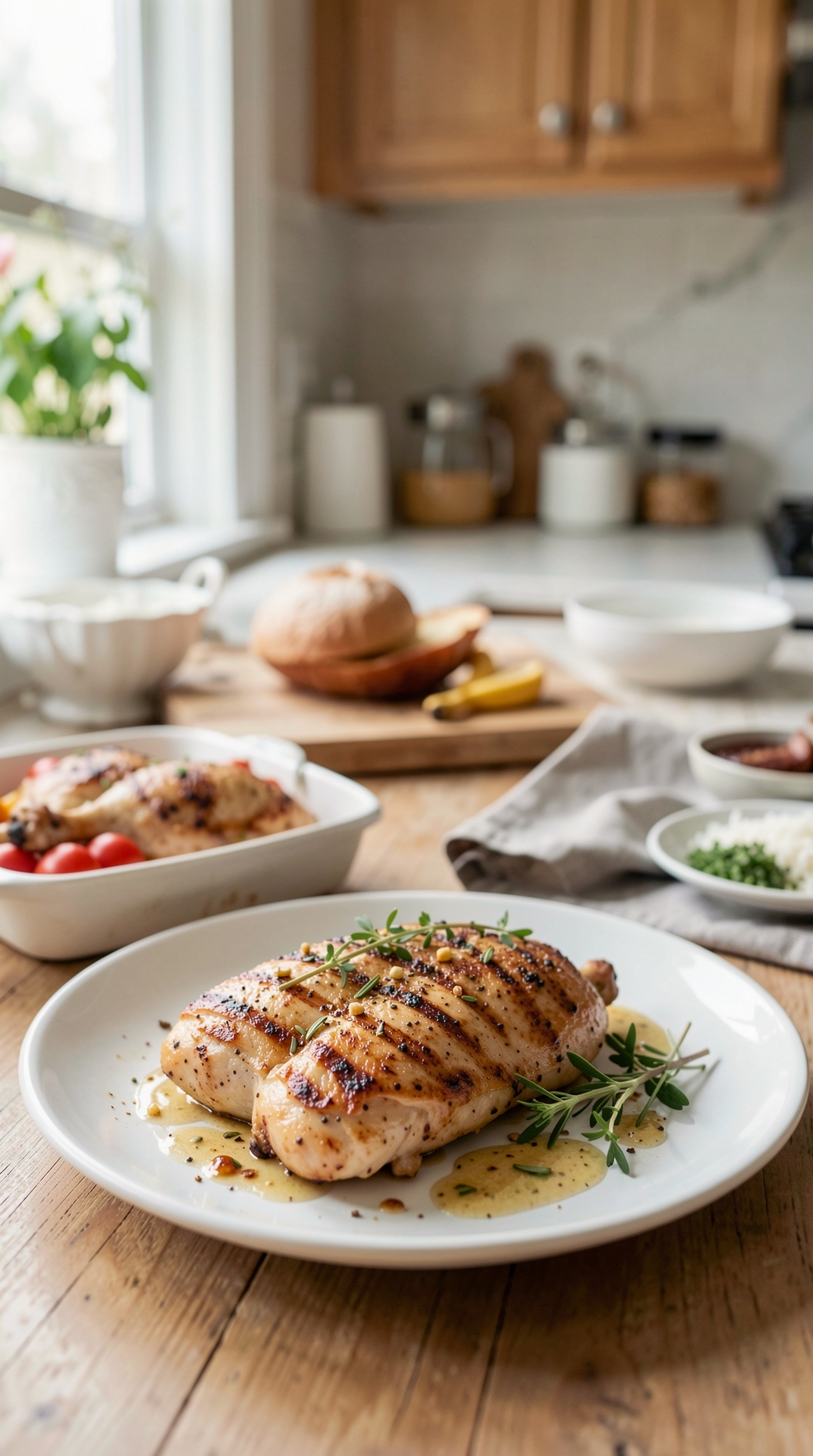 How To Master Pan-Searing Chicken For Consistent Doneness featured image showing pan-searing chicken in a real home kitchen
